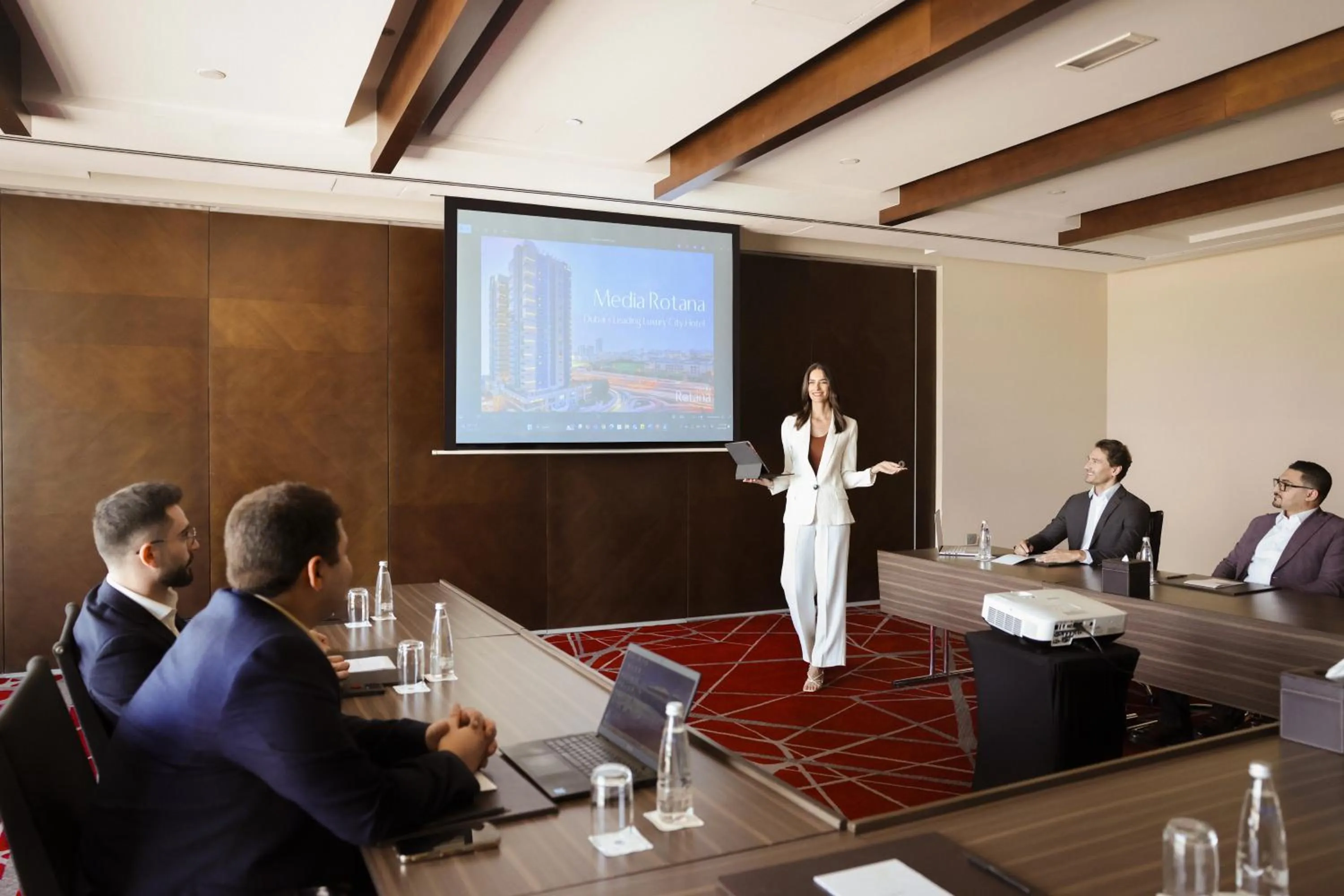 Meeting/conference room in Media Rotana Dubai