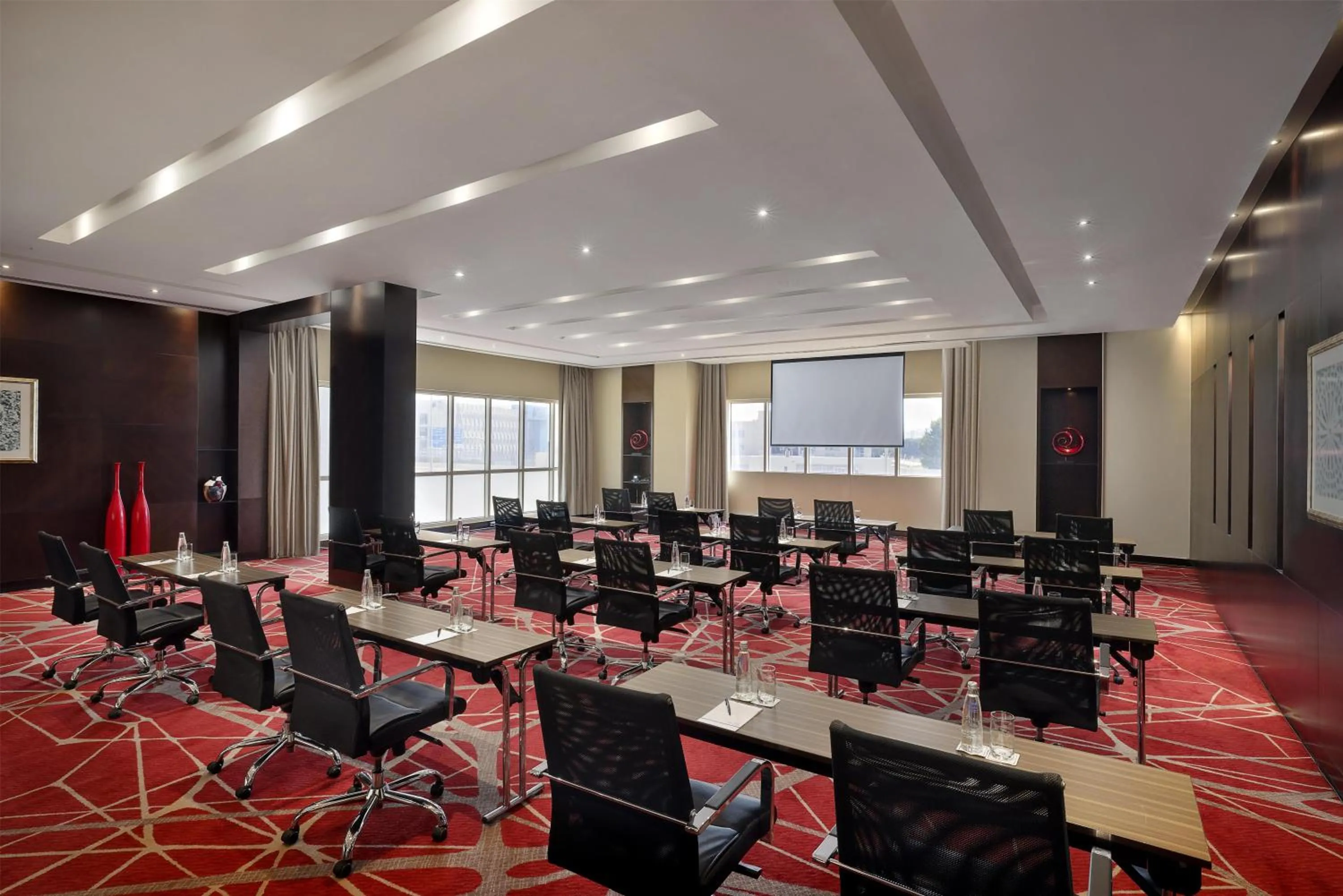 Meeting/conference room in Radisson Blu Hotel, Dubai Barsha Heights