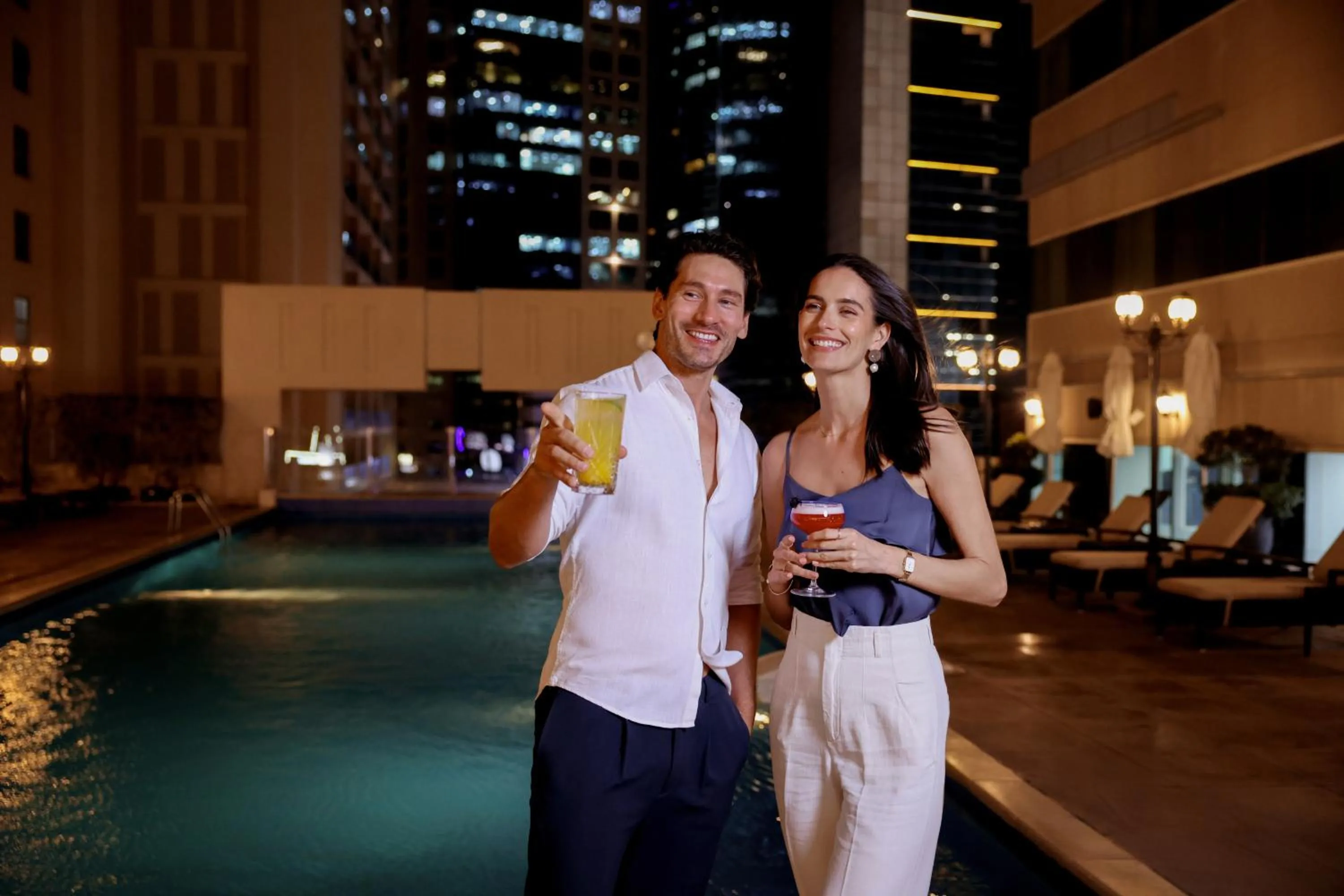 Lounge or bar in Media Rotana Dubai