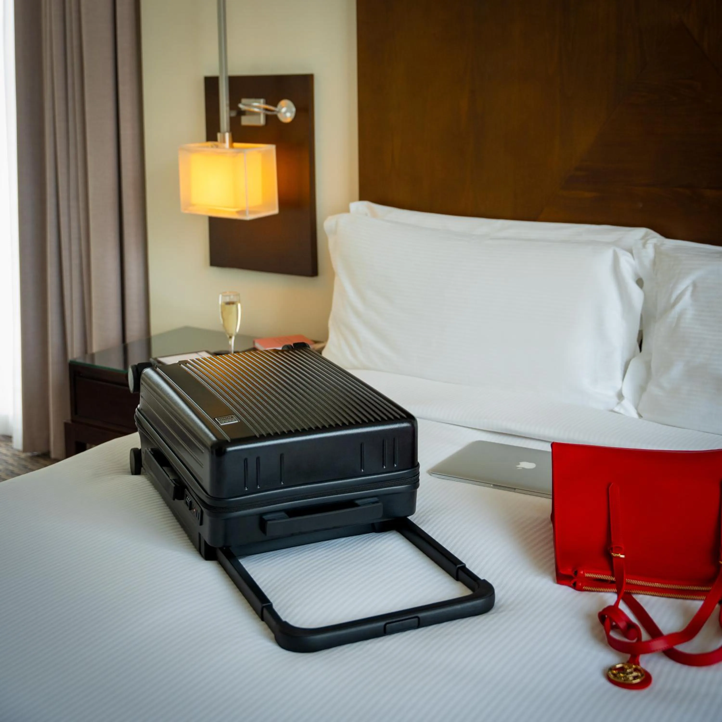 Bed in Media Rotana Dubai