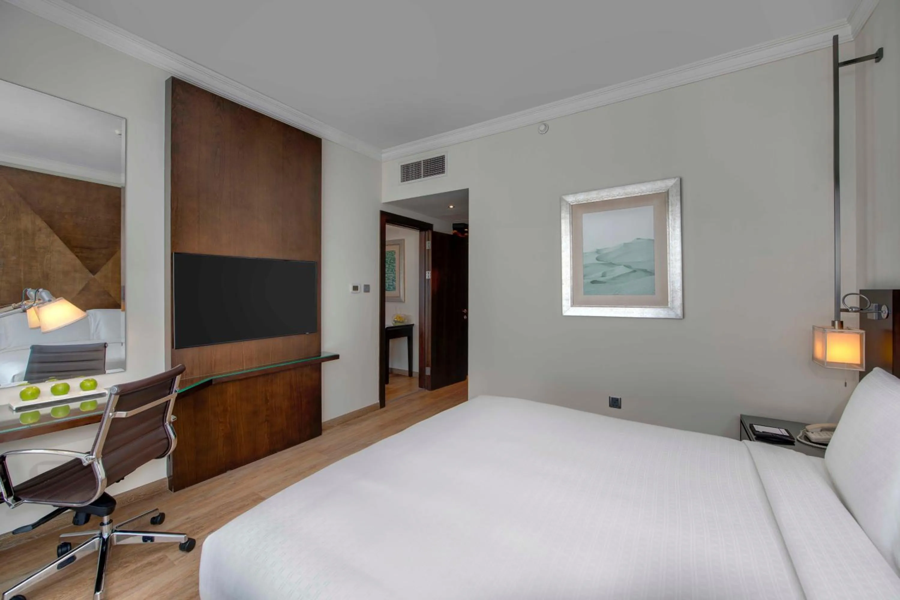 Family One bedroom Suite – King and Twin Beds in Media Rotana Dubai