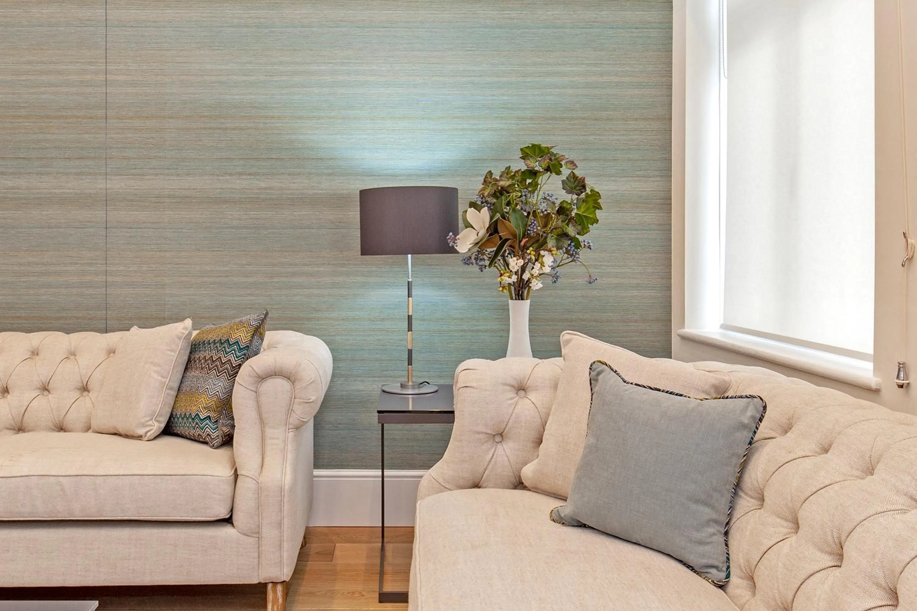 Living room in Chesham Court Knightsbridge