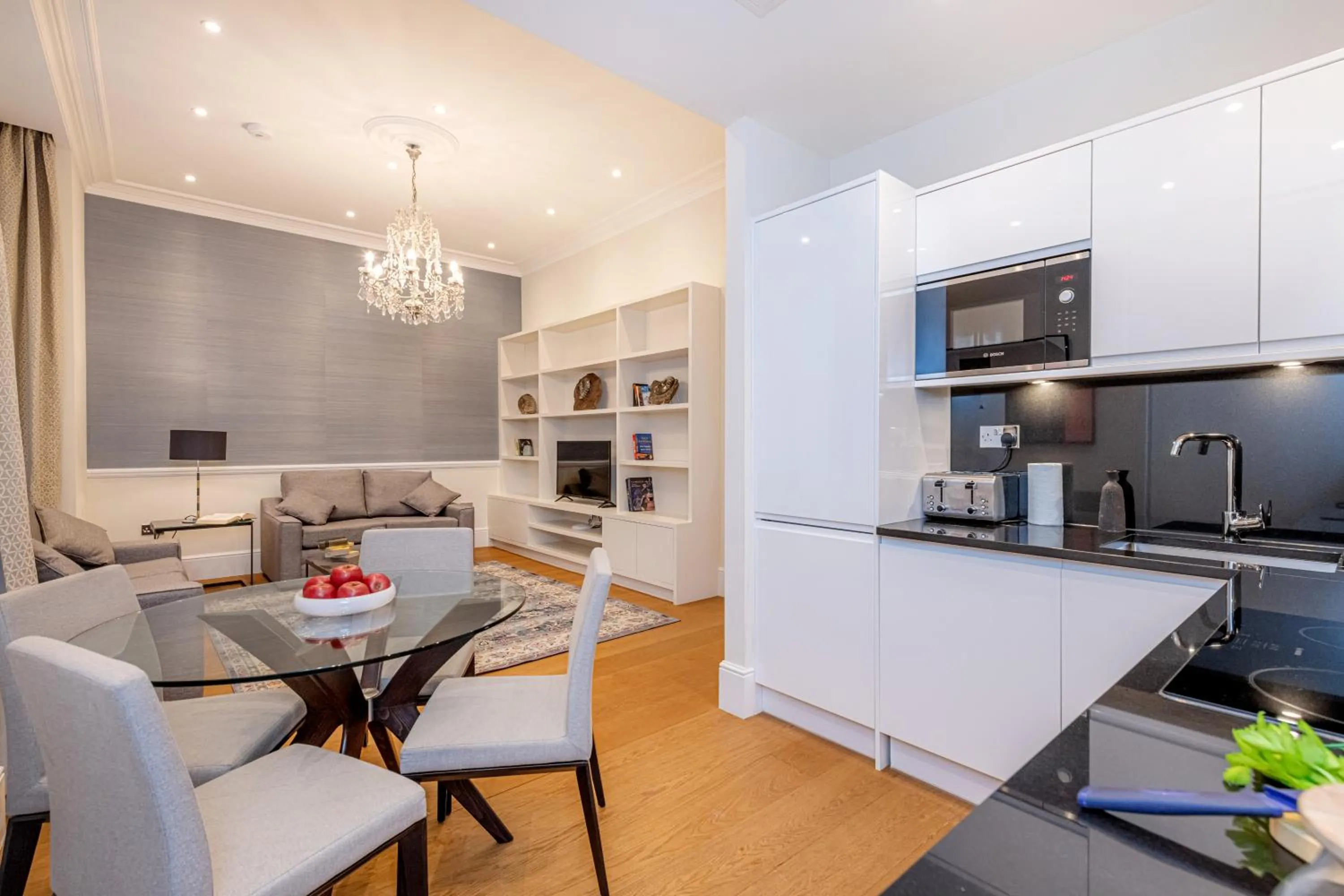 Kitchen or kitchenette in Chesham Court Knightsbridge