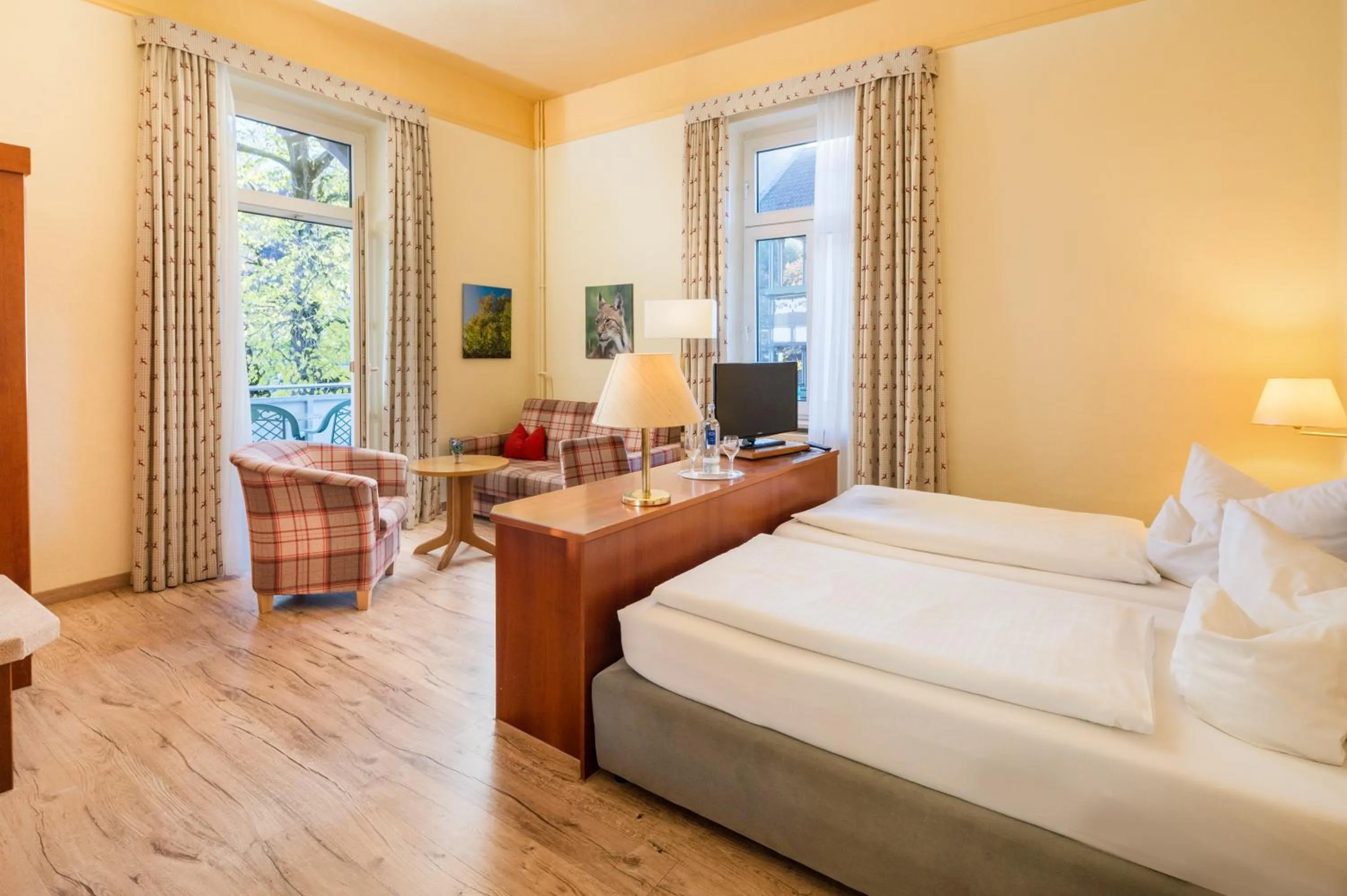 Photo of the whole room, Bed in Hotel Tannenhof