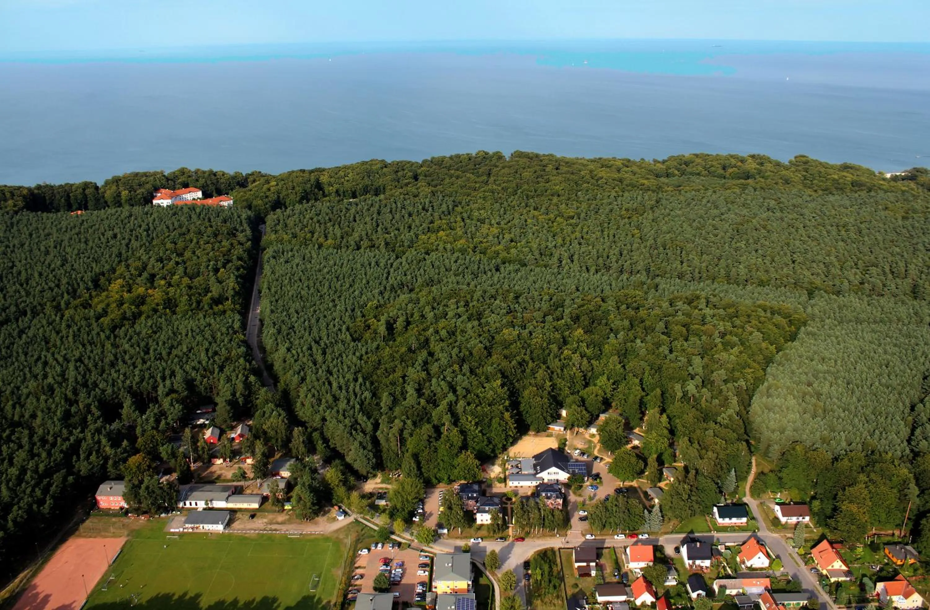 Bird's eye view in DAS HUDEWALD Hotel & Resort