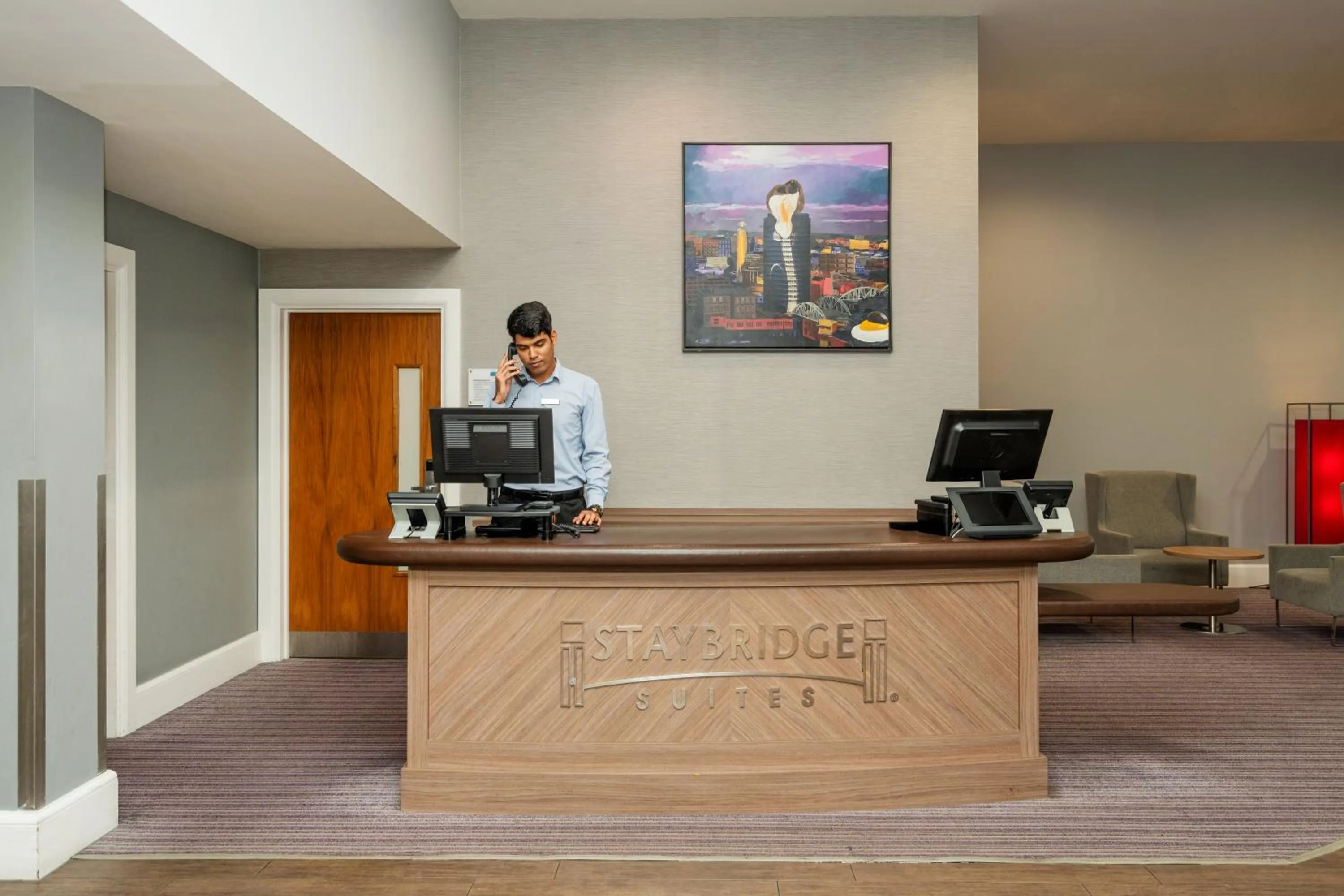 Lobby or reception in Staybridge Suites Birmingham by IHG