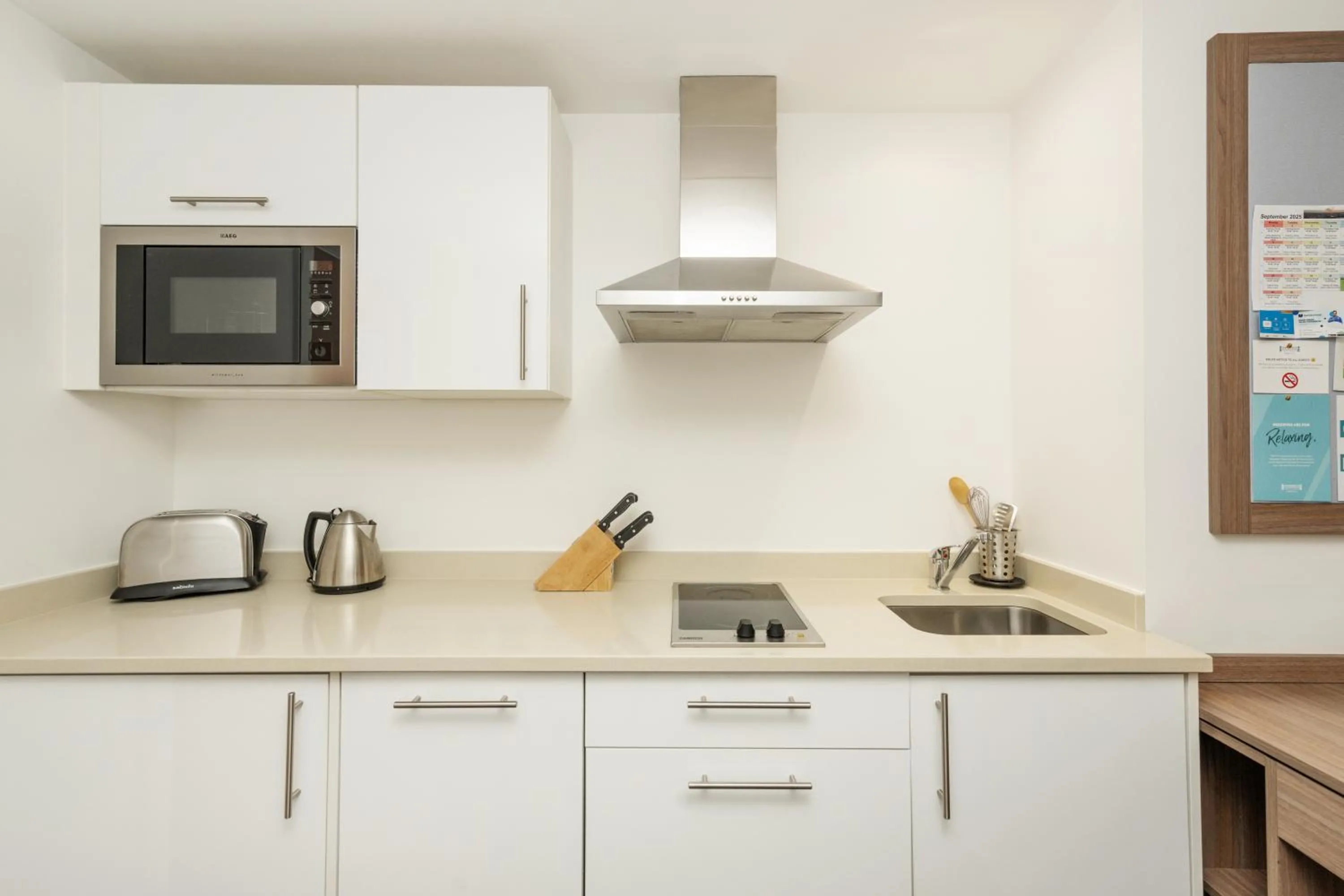 kitchen in Staybridge Suites Birmingham by IHG