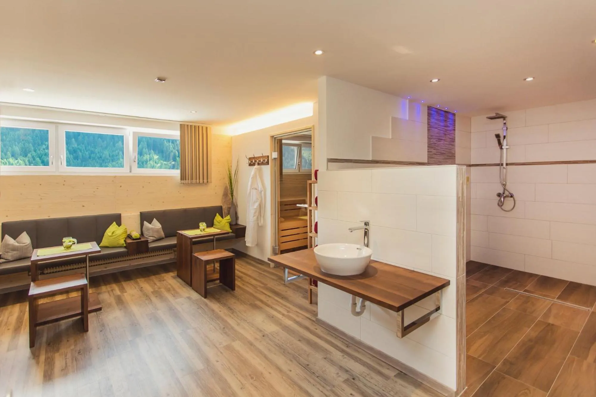 Sauna in Alpen Gasthof Apartments Hohe Burg