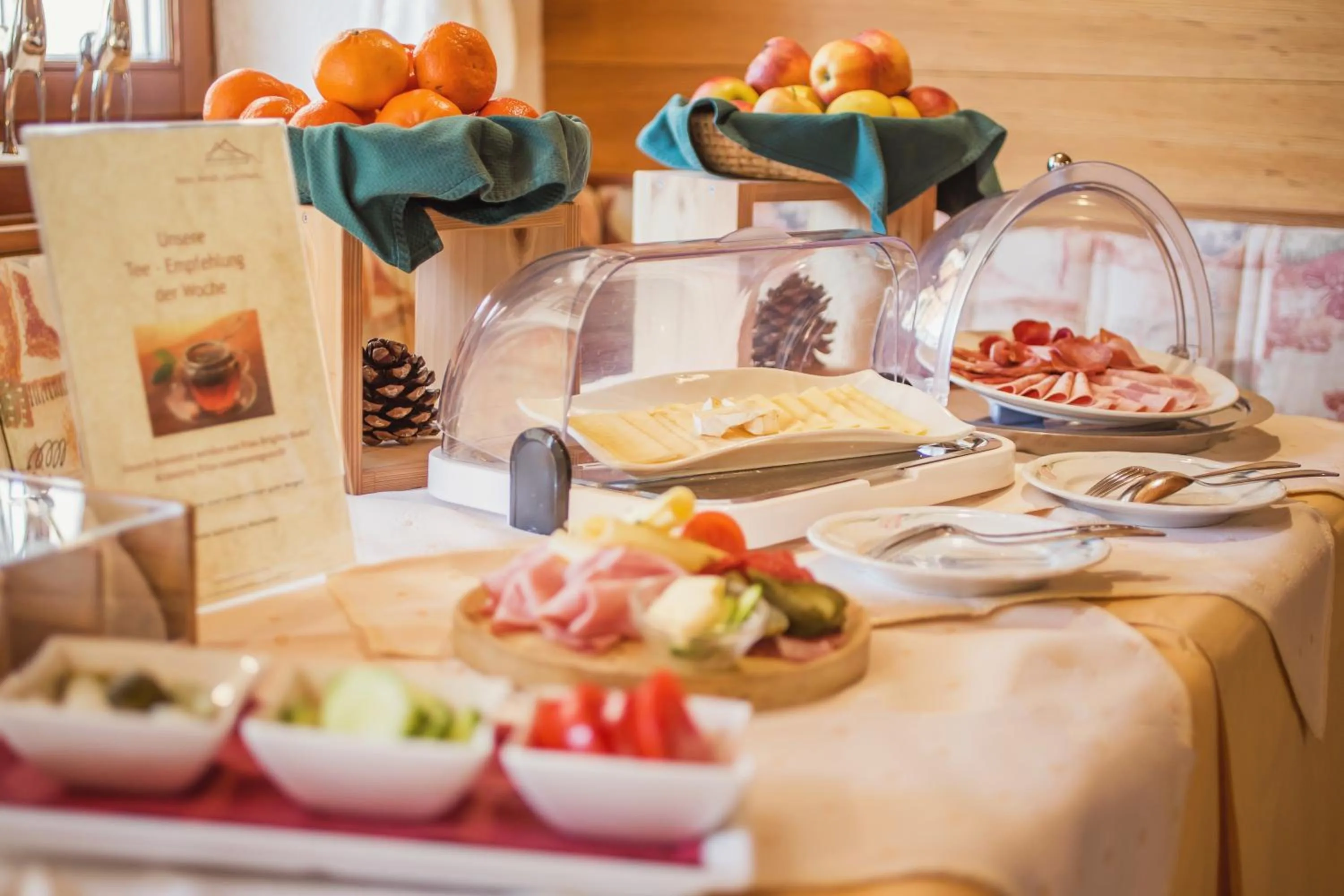 Food close-up in Alpen Gasthof Apartments Hohe Burg