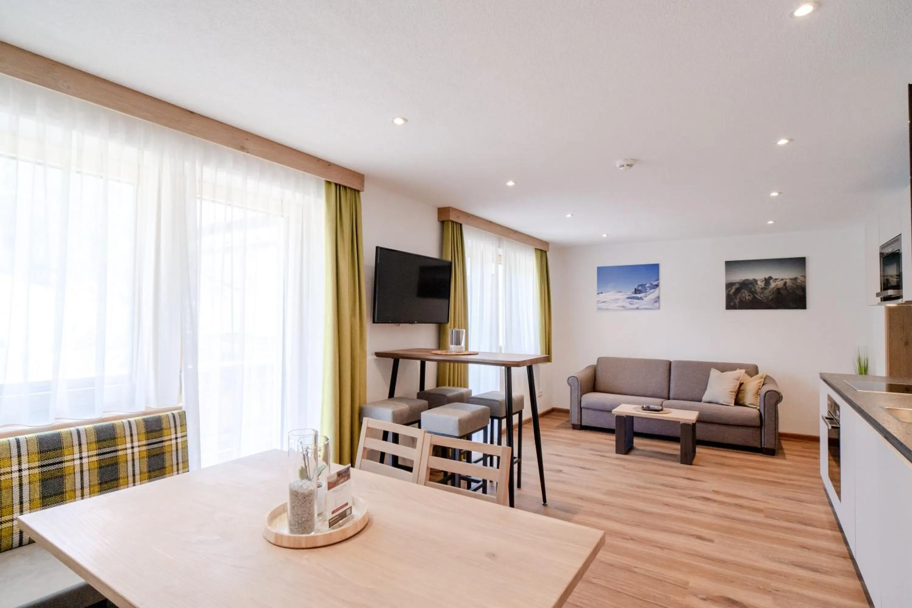 Living room in Alpen Gasthof Apartments Hohe Burg