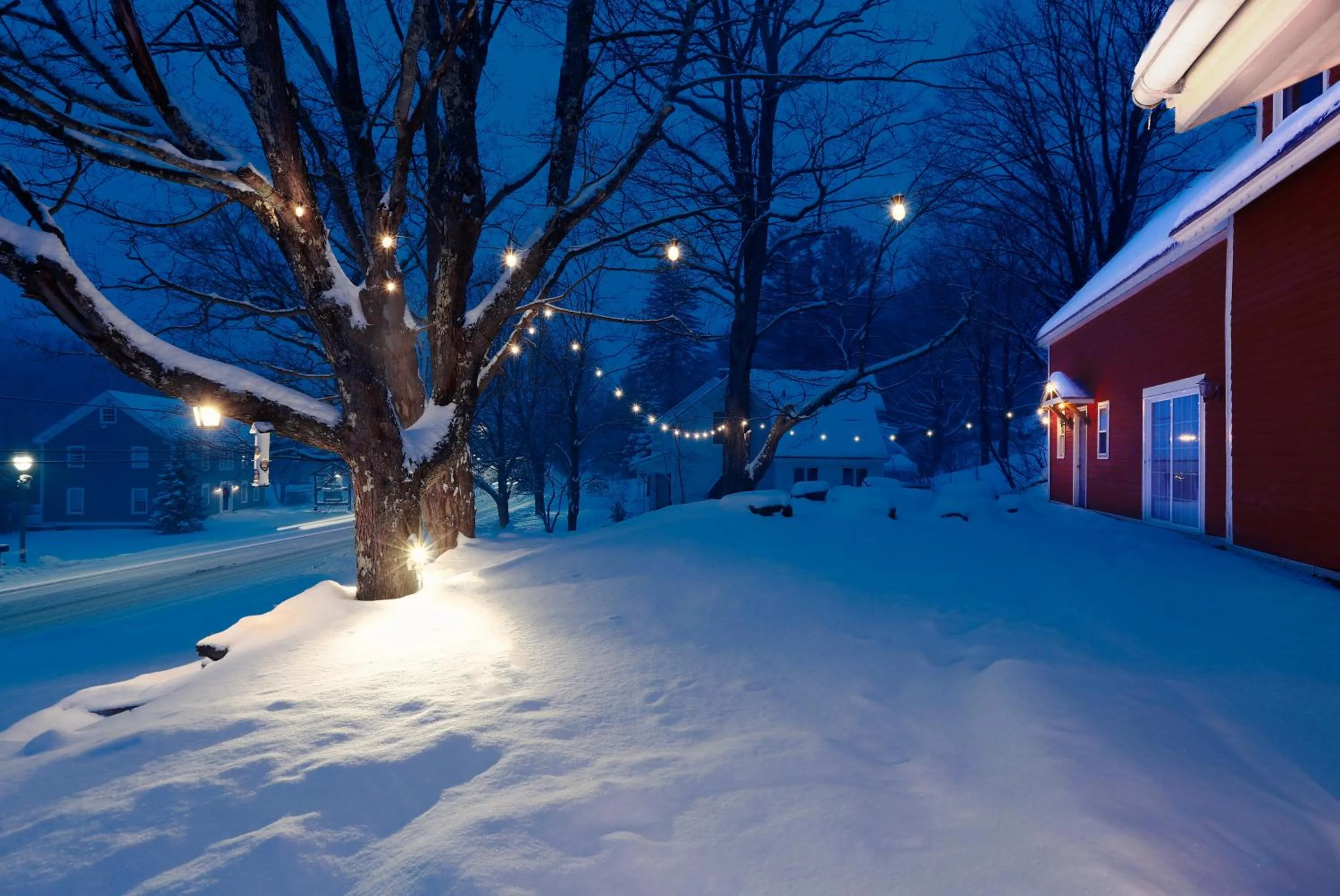Garden in Deerfield Valley Inn - Mt Snow