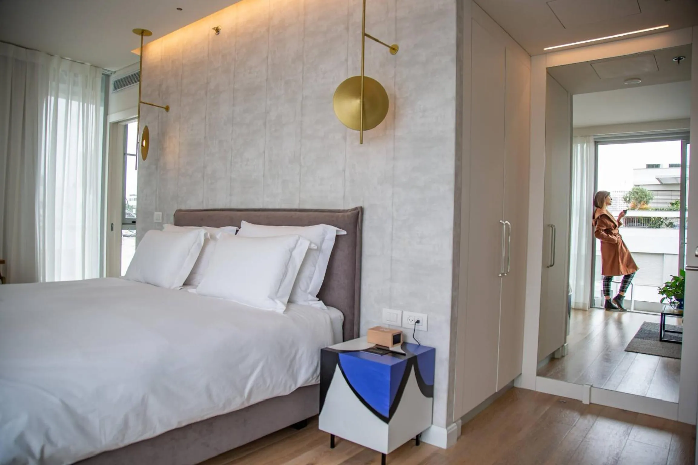Property building, Bed in Ink Hotel Tel Aviv