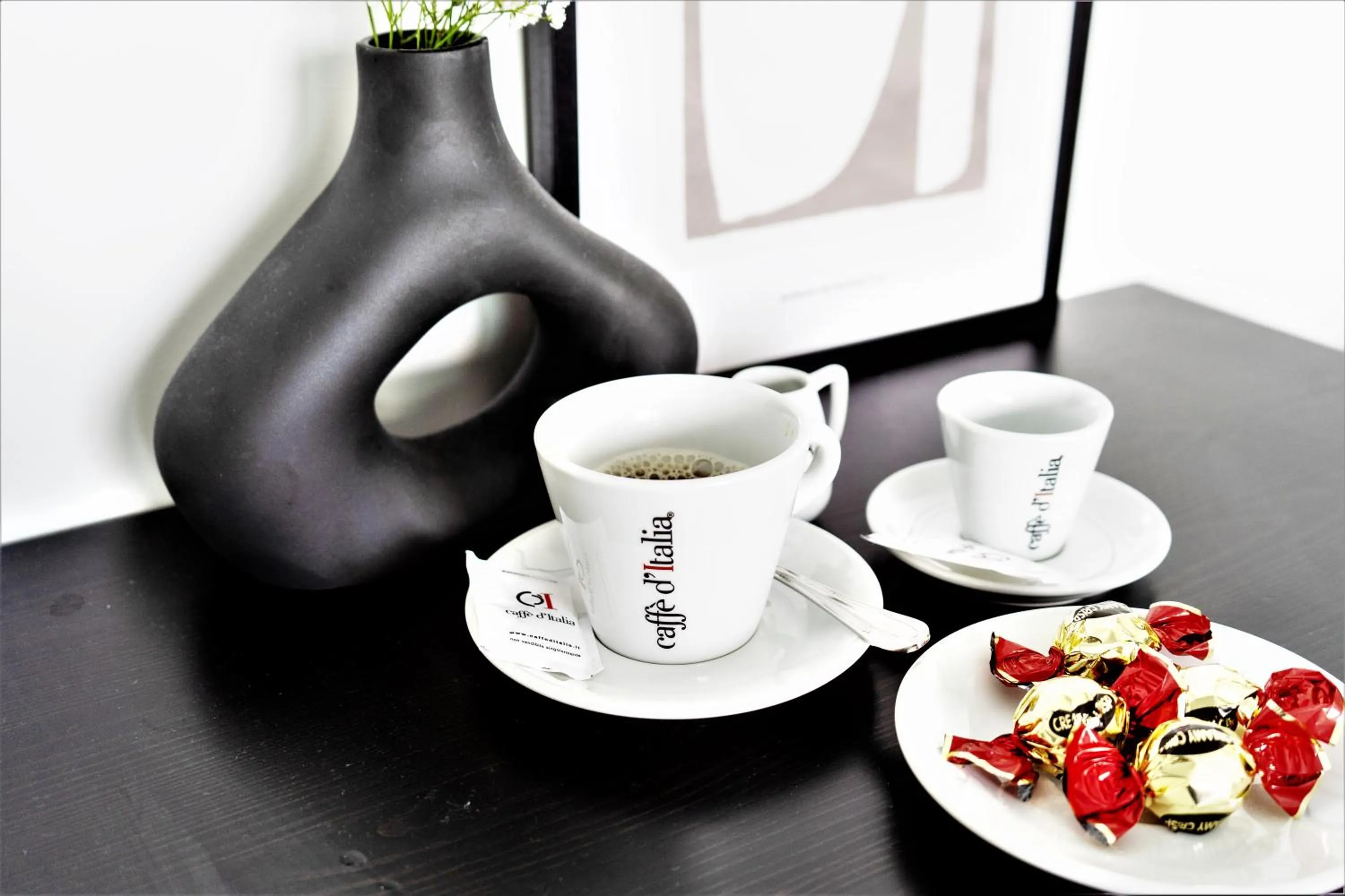 Coffee/tea facilities in B&B Ganzendiep aan het water