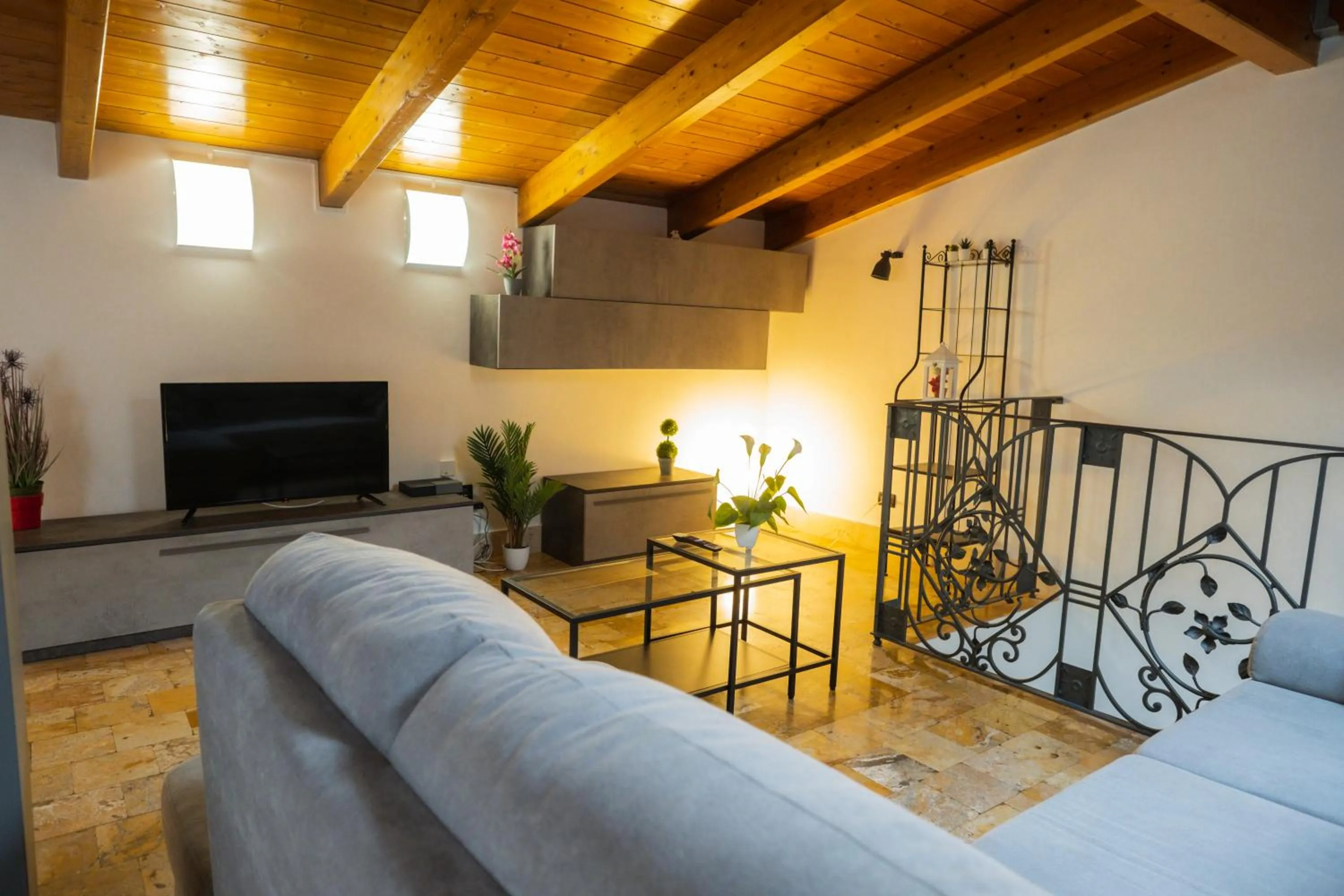 Living room in B&B Palazzo Storico Di Nicola