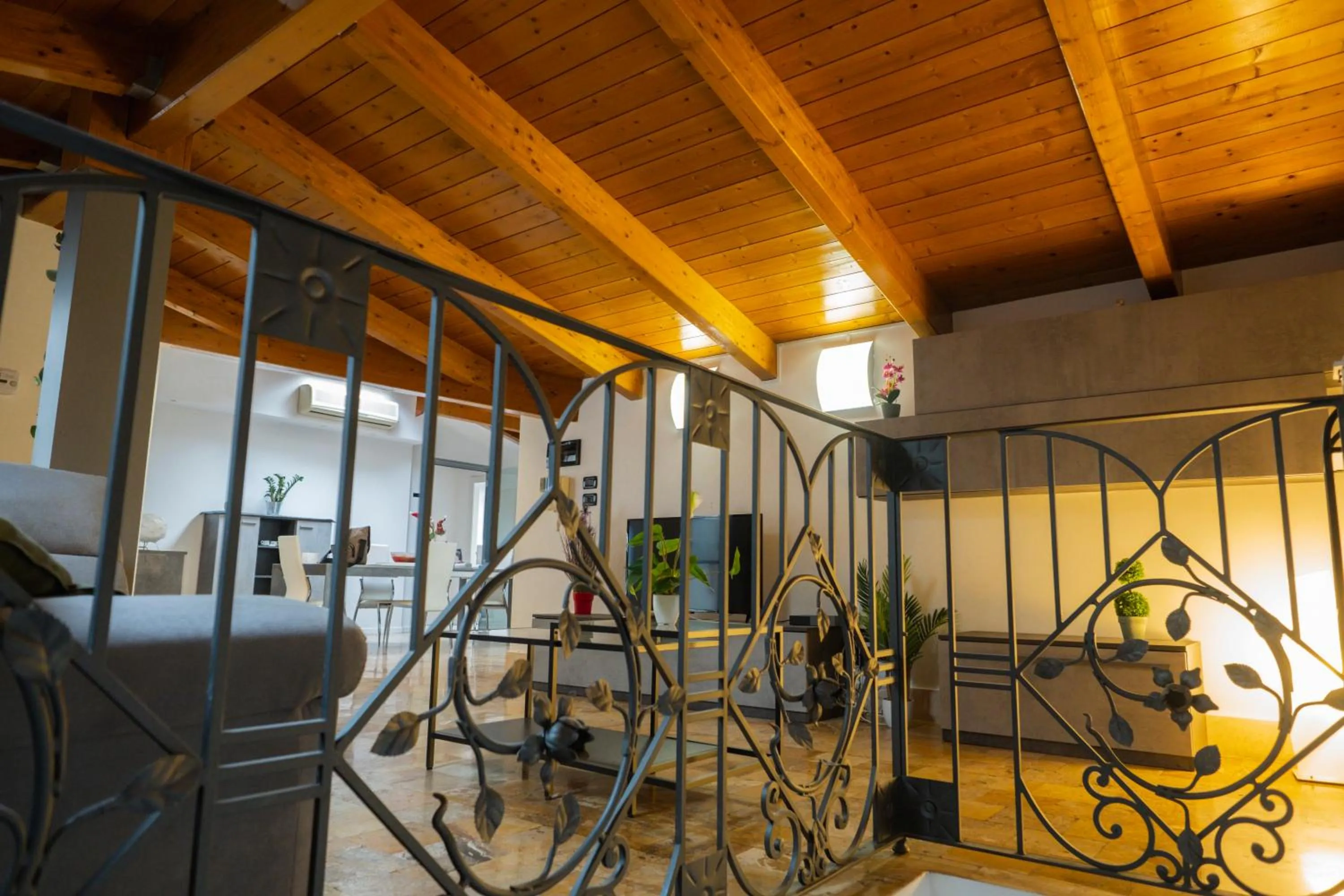 Living room in B&B Palazzo Storico Di Nicola