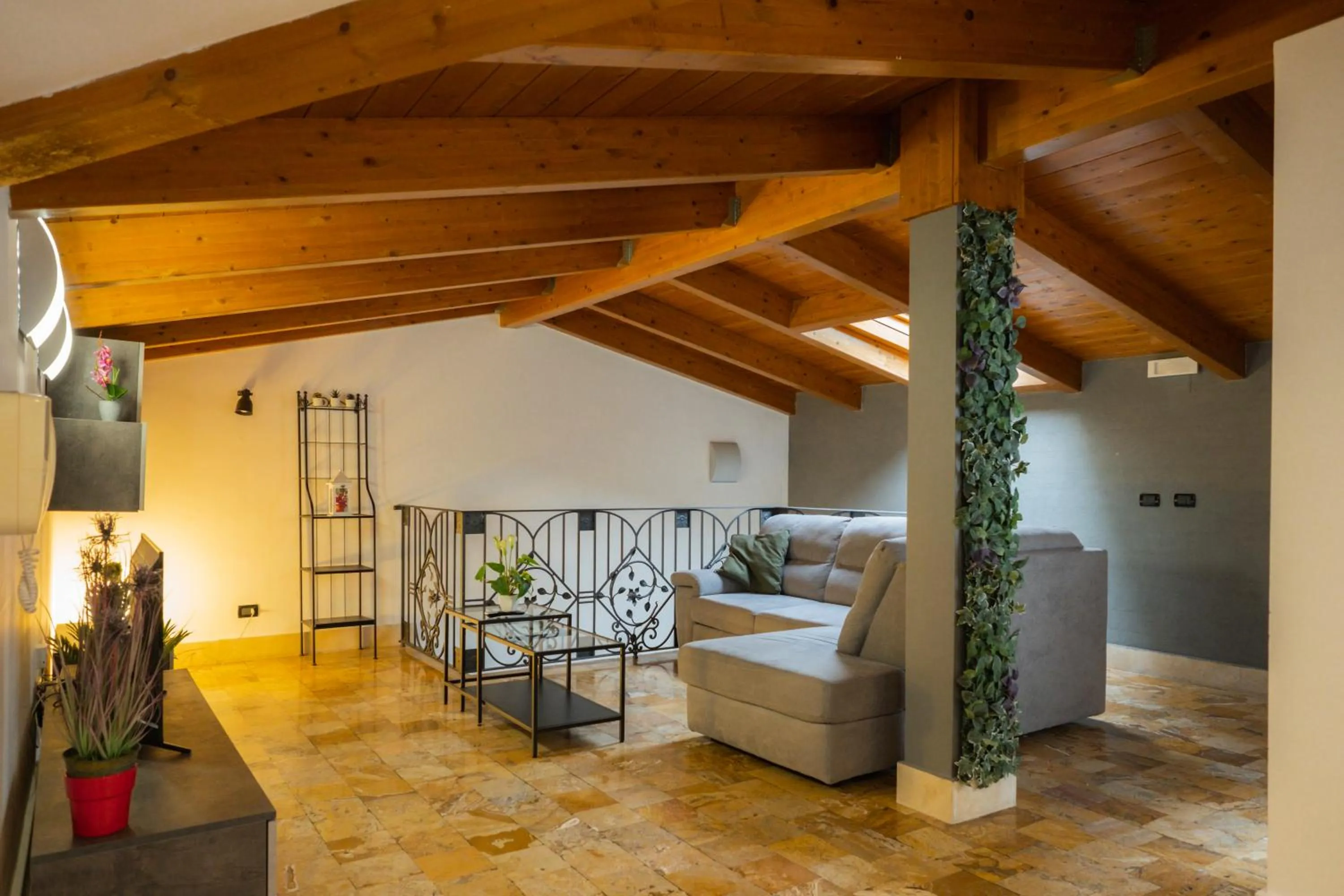 Living room in B&B Palazzo Storico Di Nicola