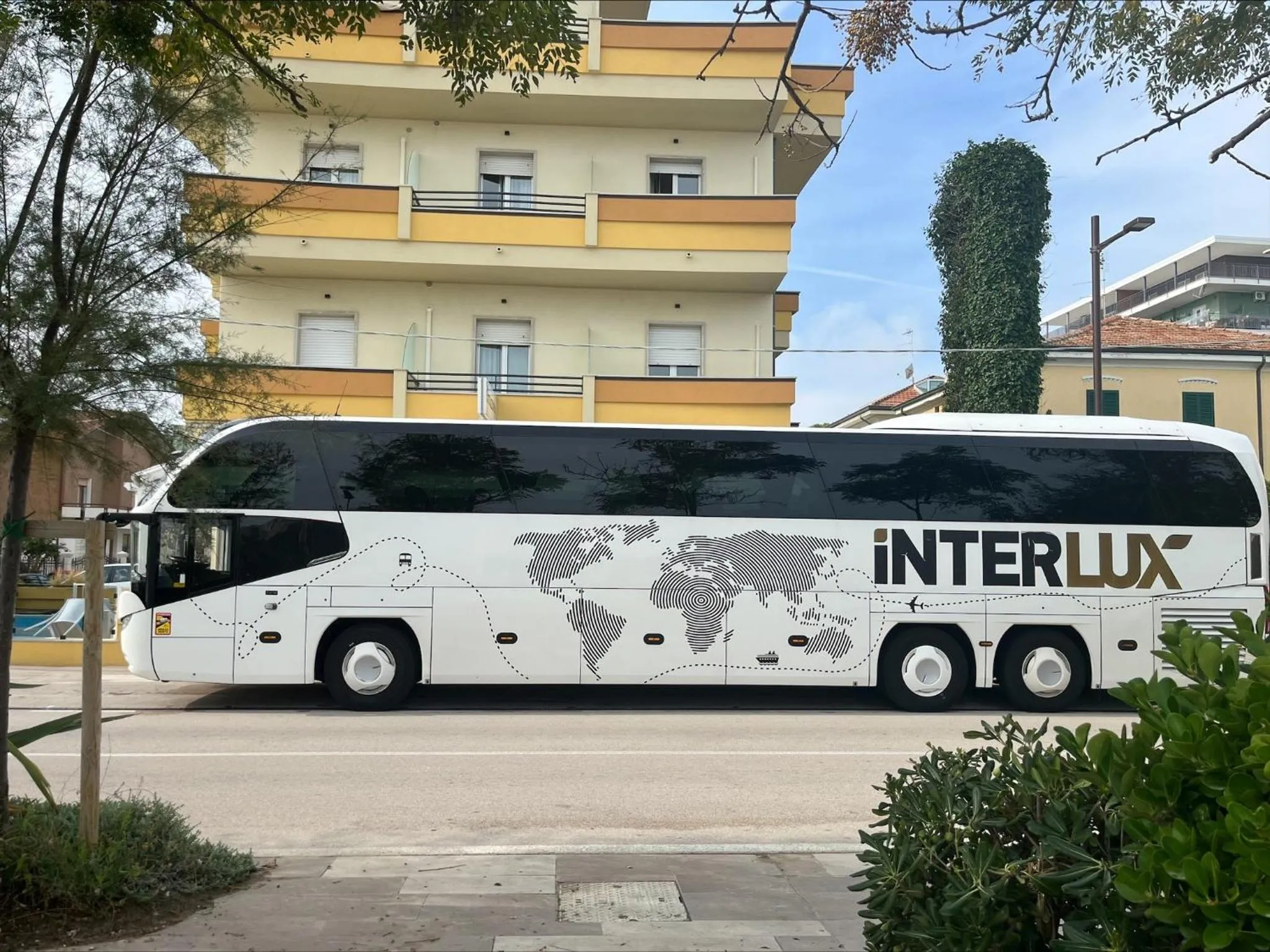 Property building in Hotel Costazzurra by Interlux