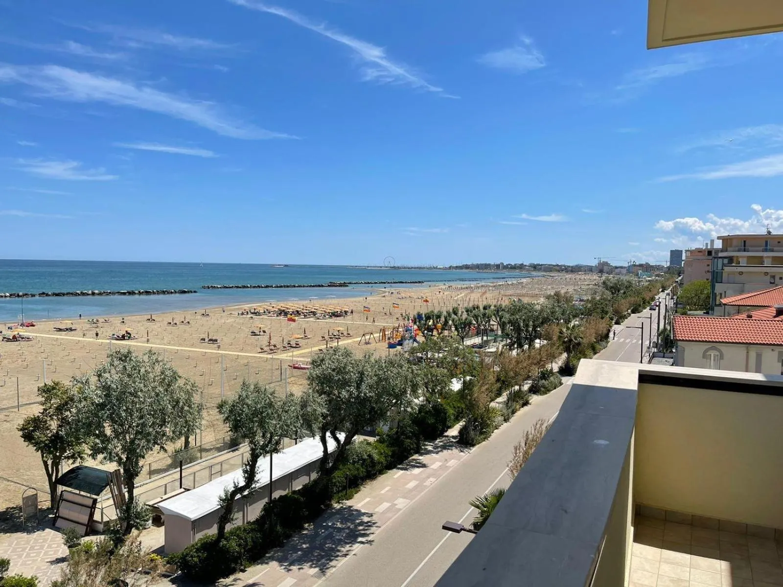 Property building in Hotel Costazzurra by Interlux