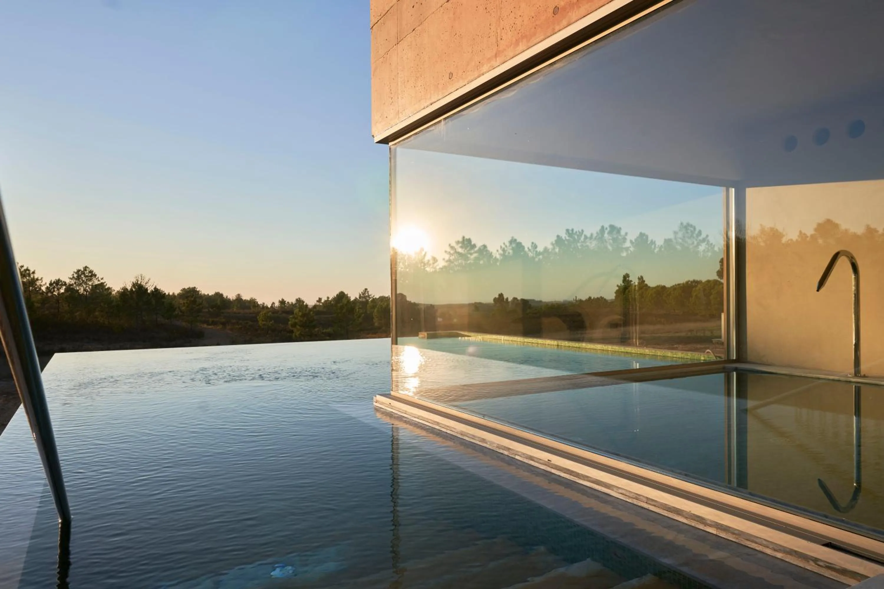 Swimming pool in Praia do Canal Nature Retreat - Small Luxury Hotels of the World