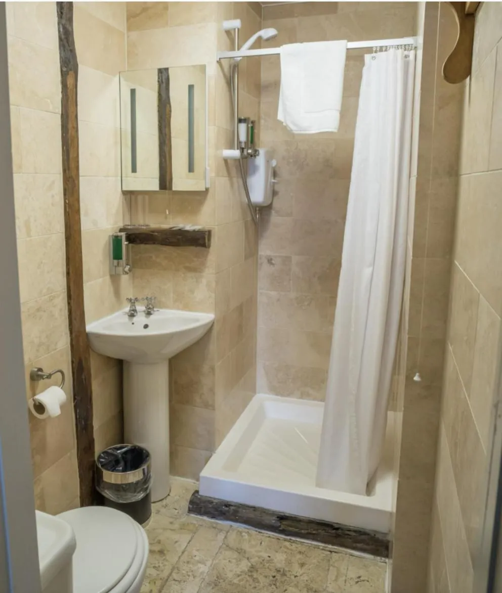 Bathroom in Old Hall Hotel Hope