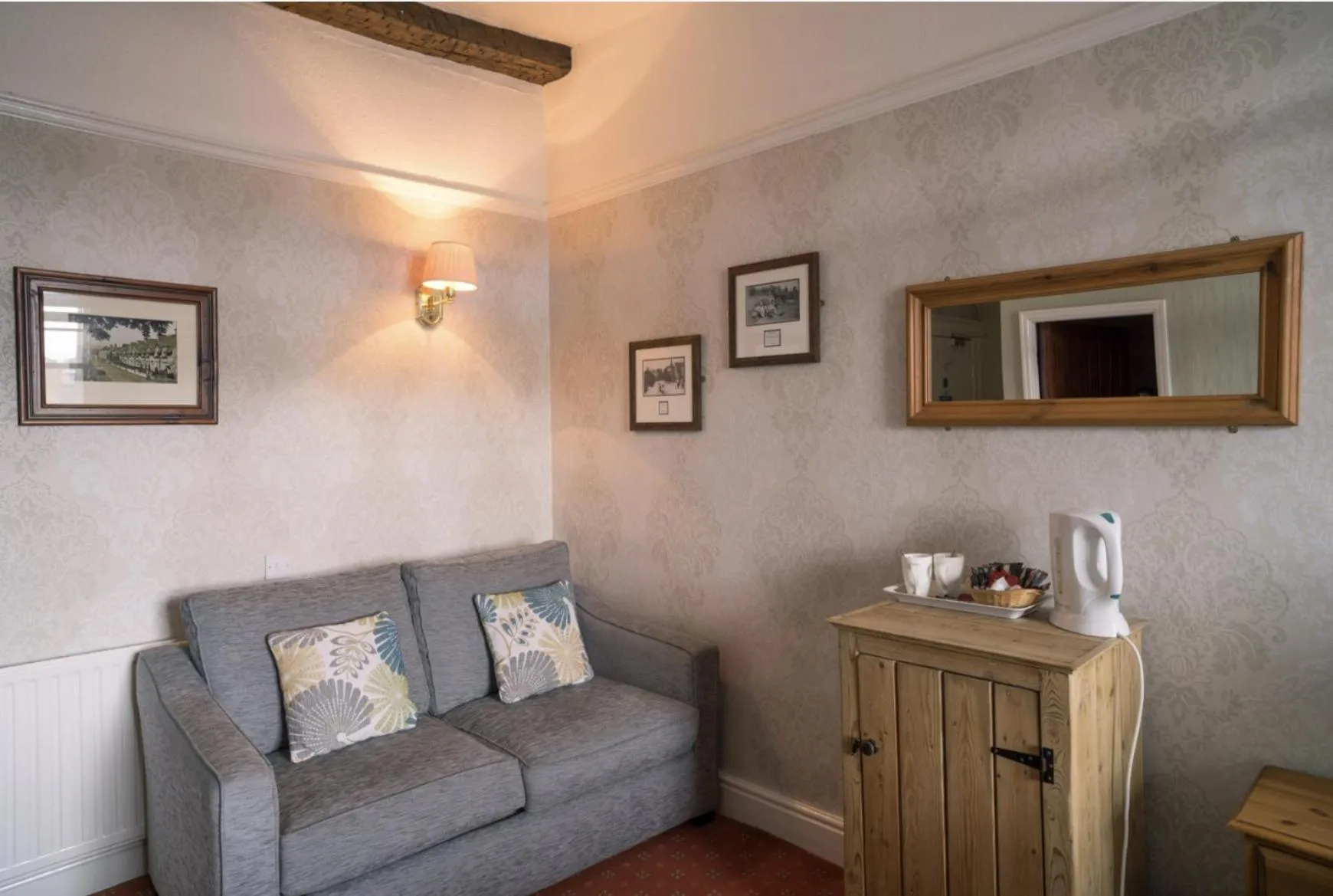 Decorative detail in Old Hall Hotel Hope