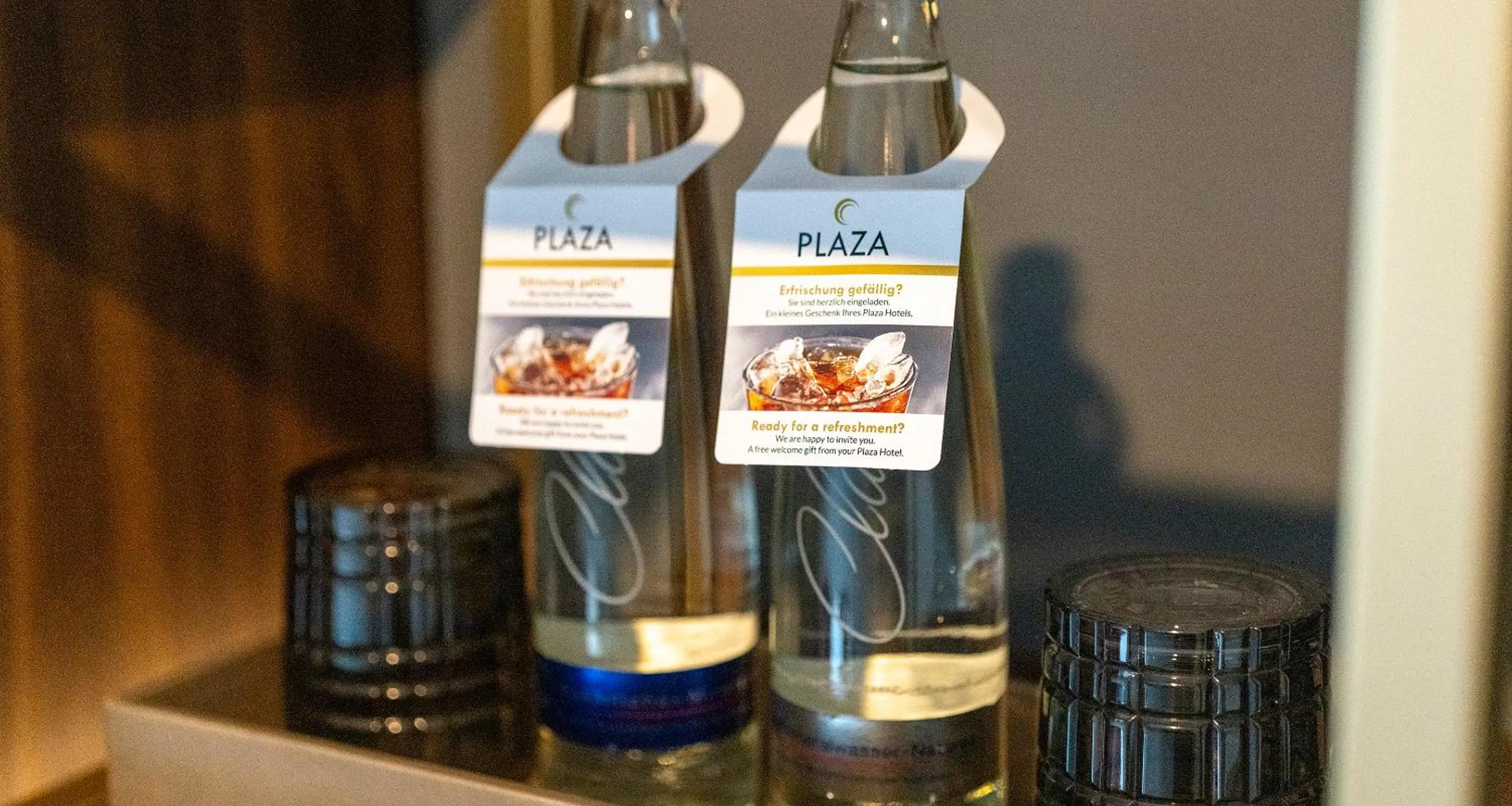 Drinks in PLAZA Premium München