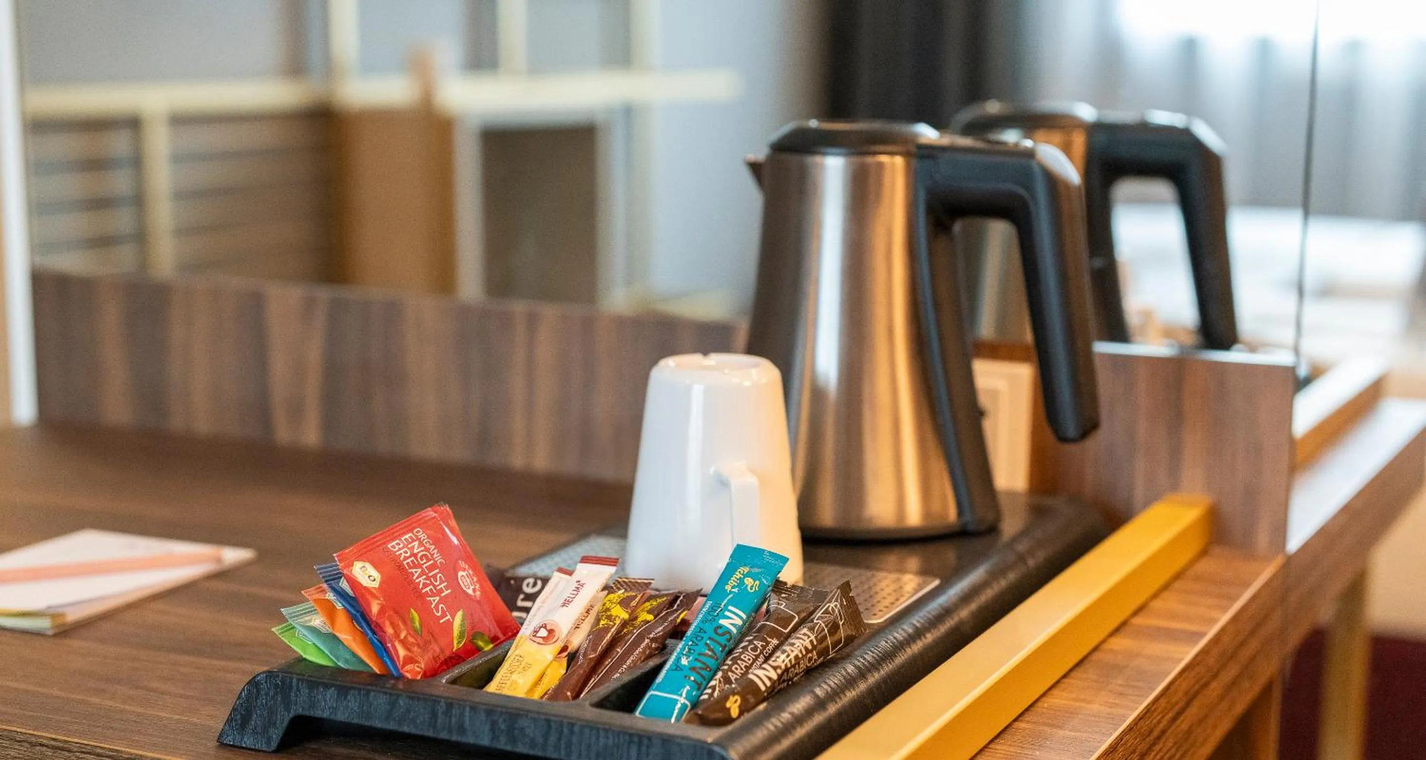 Coffee/tea facilities in PLAZA Premium München