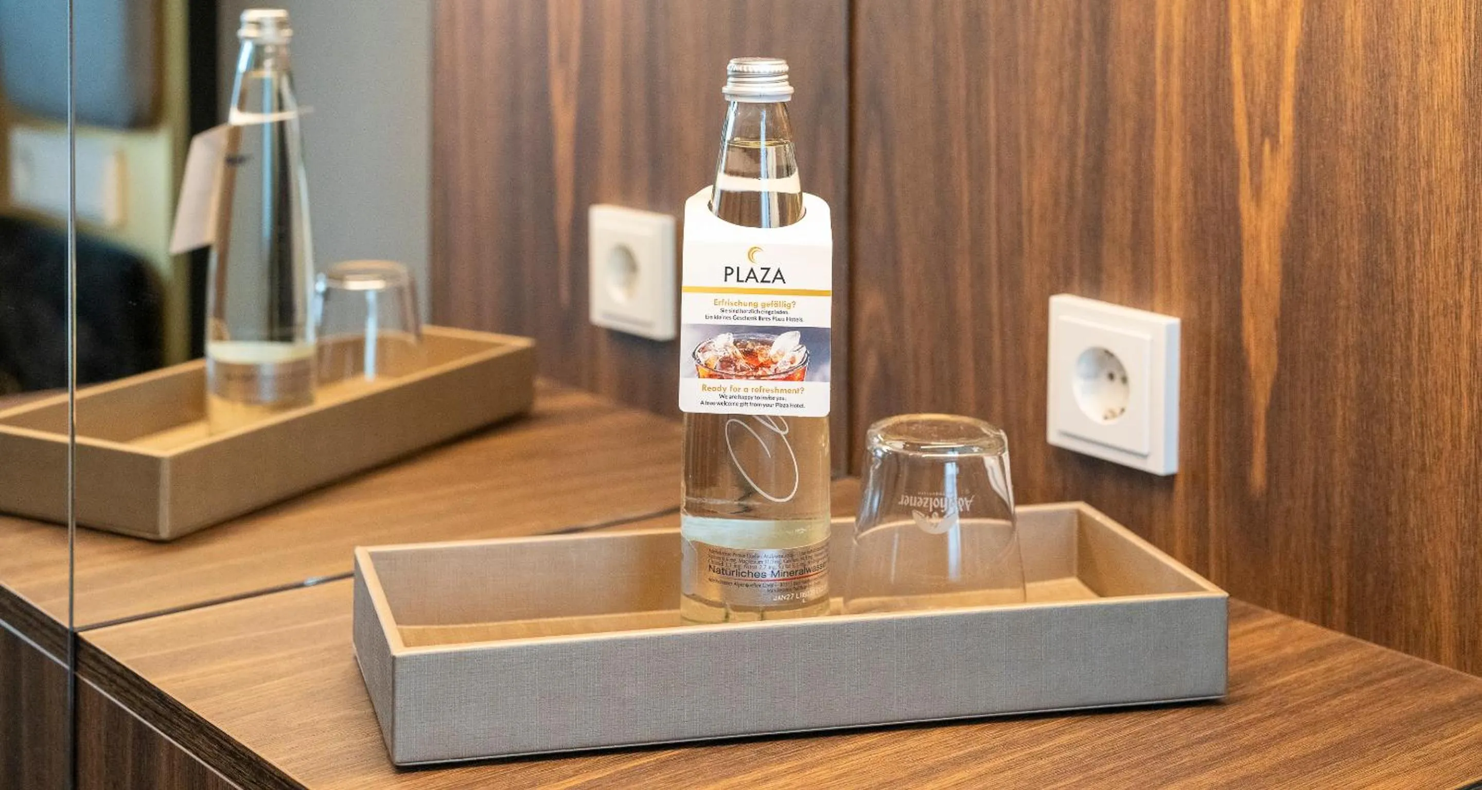 Drinks in PLAZA Premium München