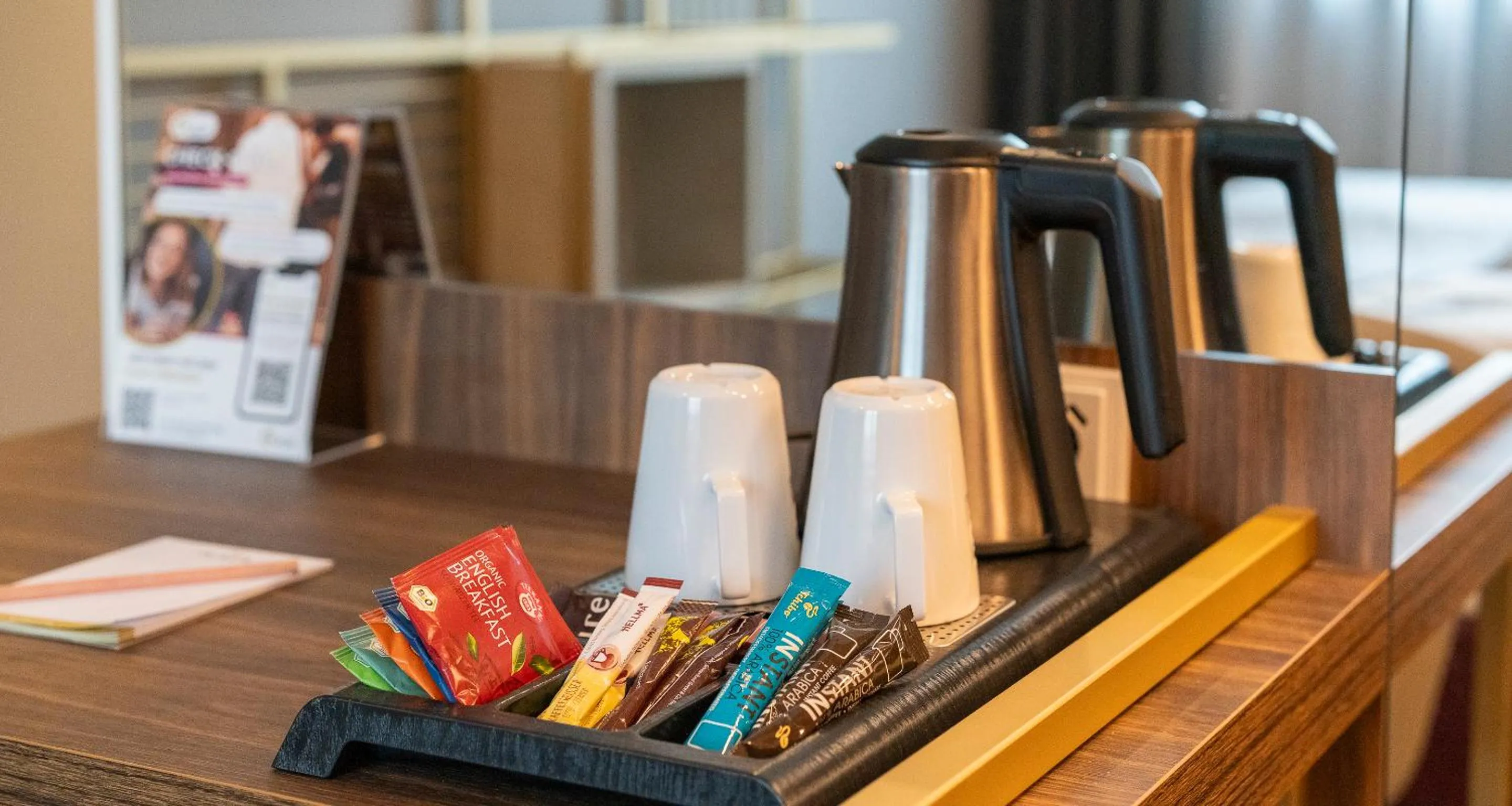 Coffee/tea facilities in PLAZA Premium München