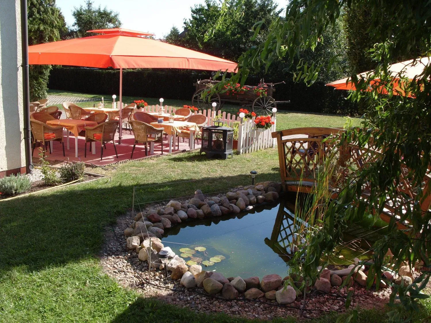 Garden in Hotel Haufe