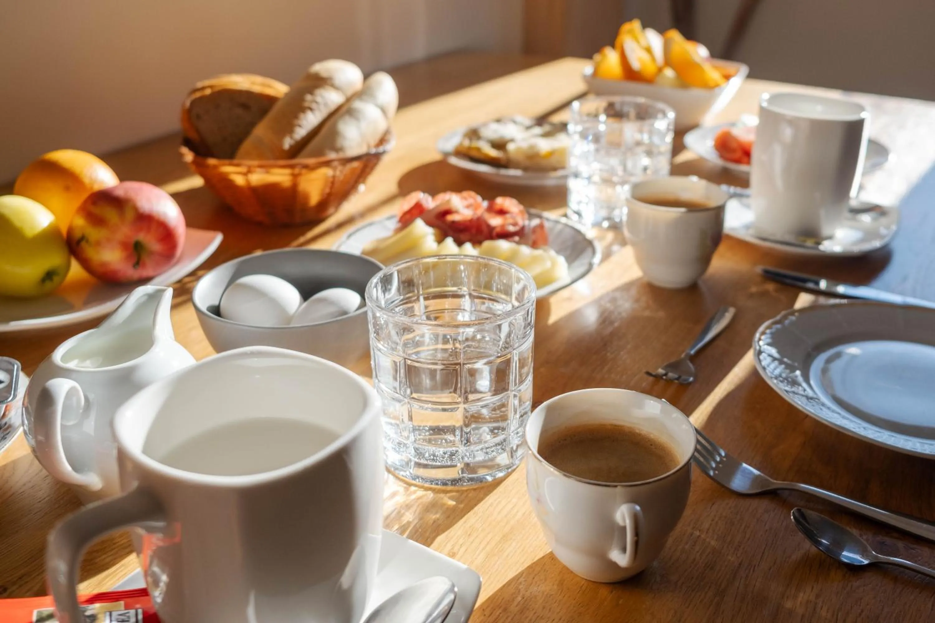 Breakfast in CHATA LESOVNA