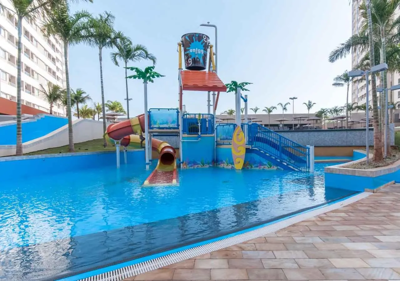 Aqua park in Enjoy Solar das Águas Park Resort