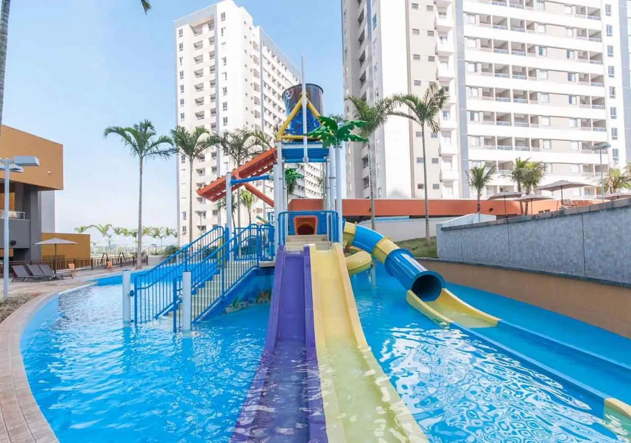 Children play ground in Enjoy Solar das Águas Park Resort