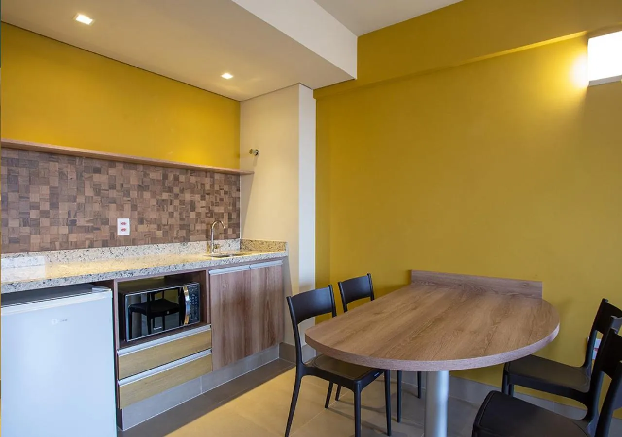 Kitchen or kitchenette in Enjoy Solar das Águas Park Resort