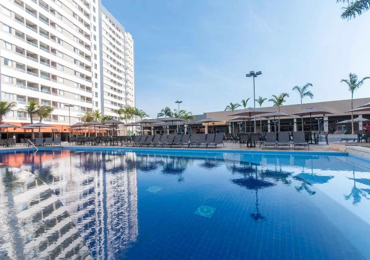 Pool view in Enjoy Solar das Águas Park Resort