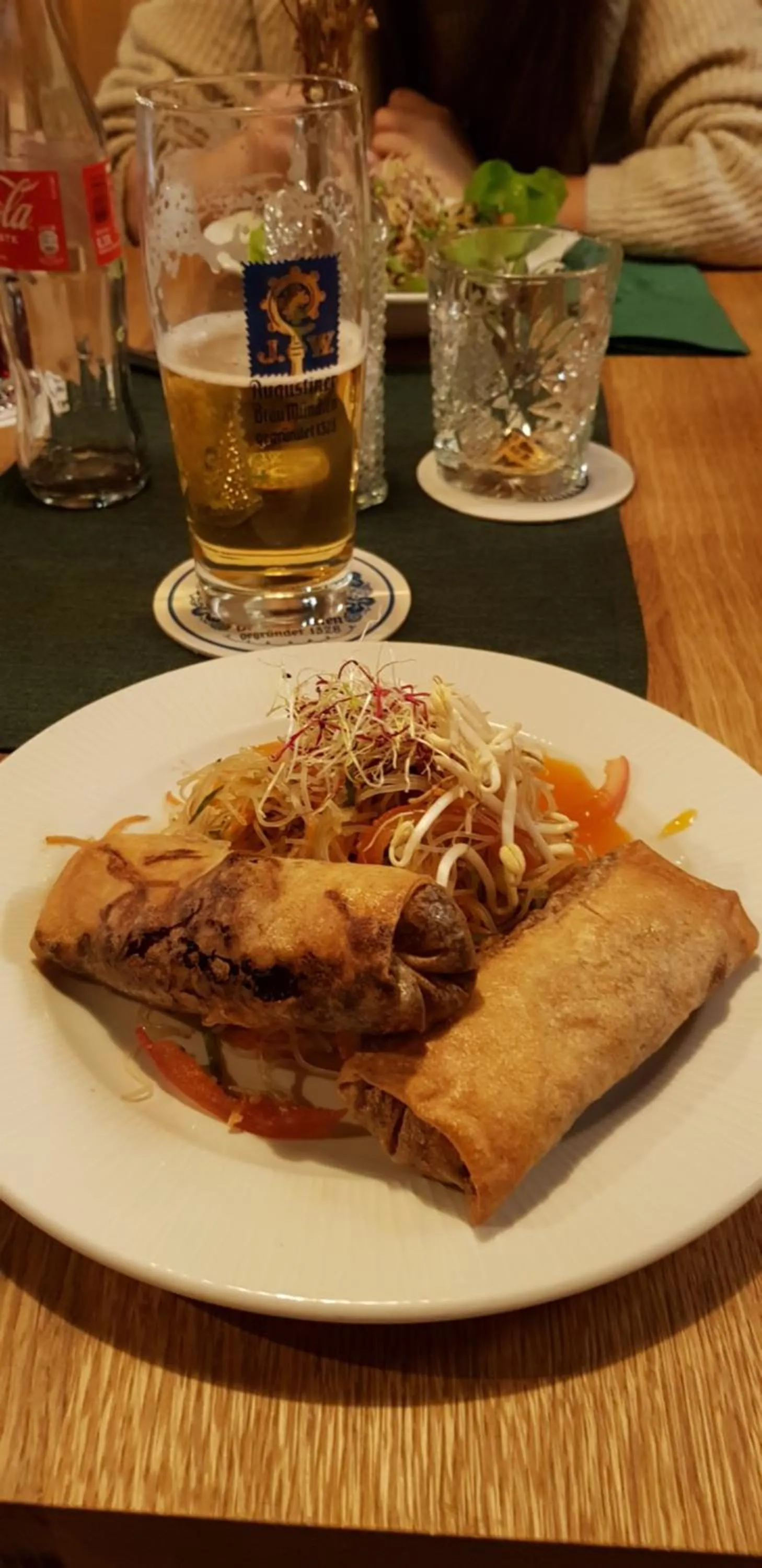 Food and drinks in Bayerischer Hof