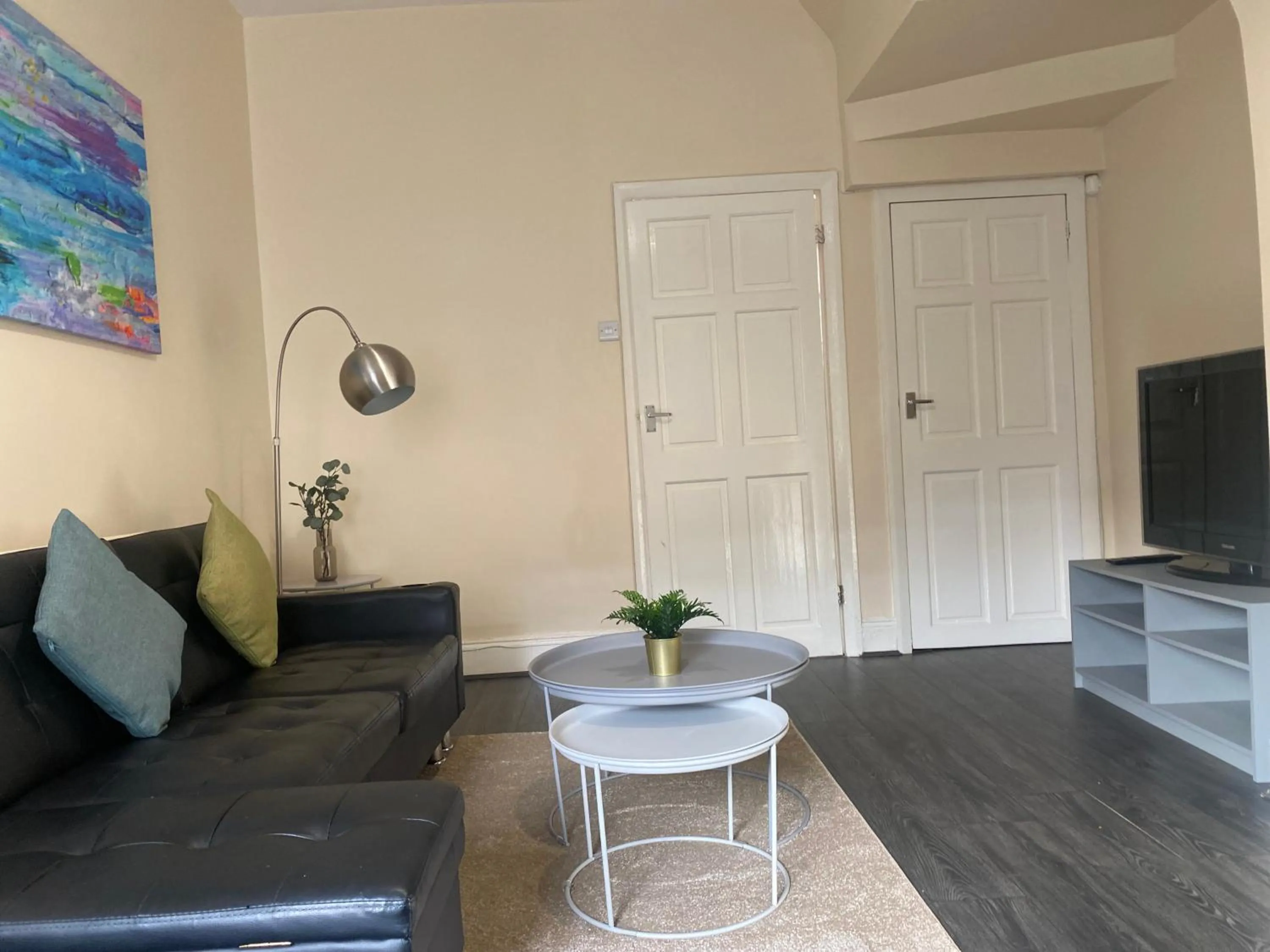 Living room in Alexander Apartments Saltwell Park