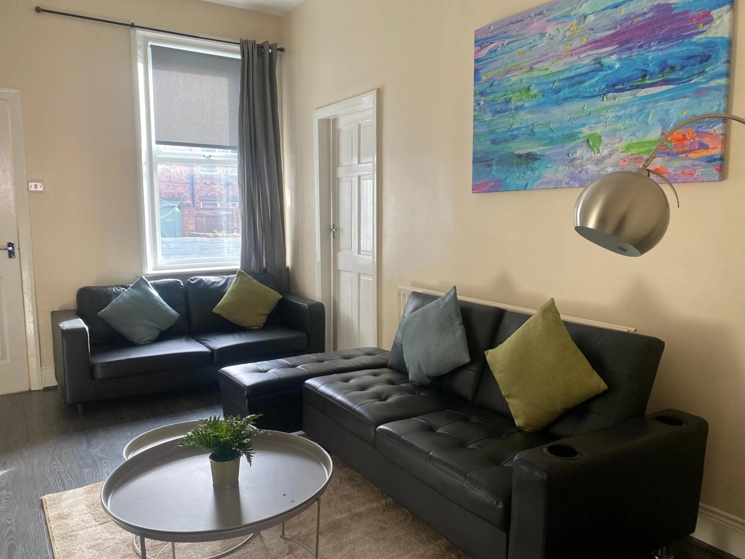 Living room in Alexander Apartments Saltwell Park