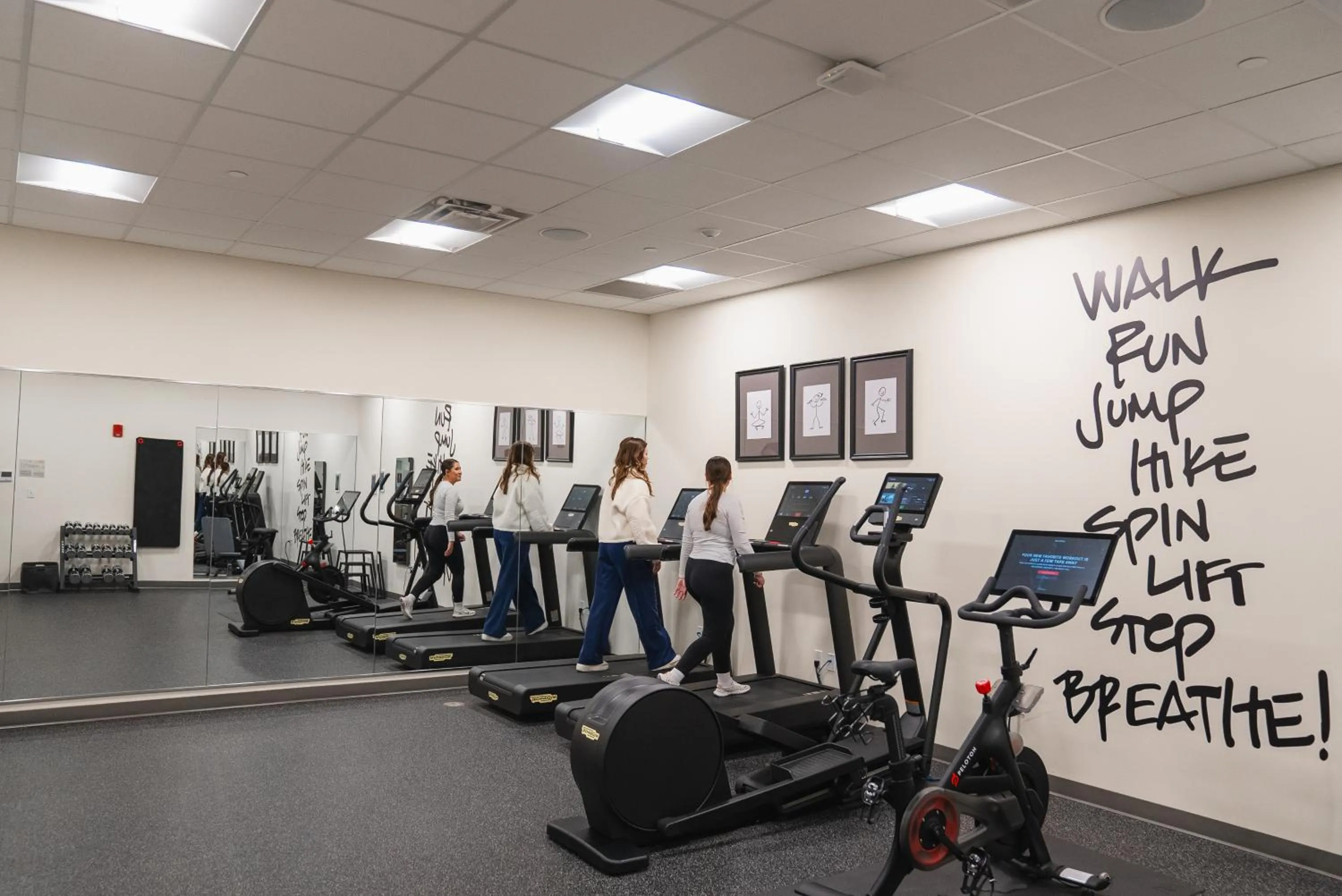 Fitness centre/facilities in The Bradley