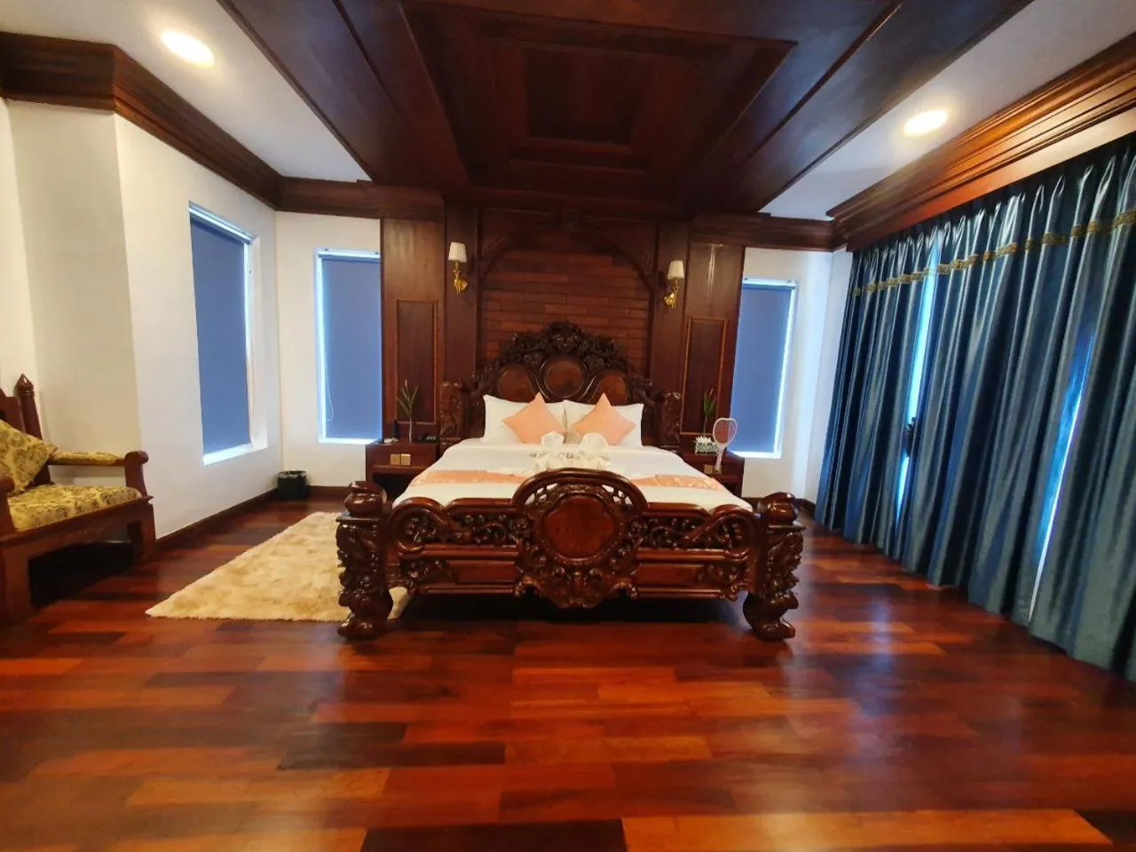 Photo of the whole room, Bed in Try Palace Resort Sihanoukville