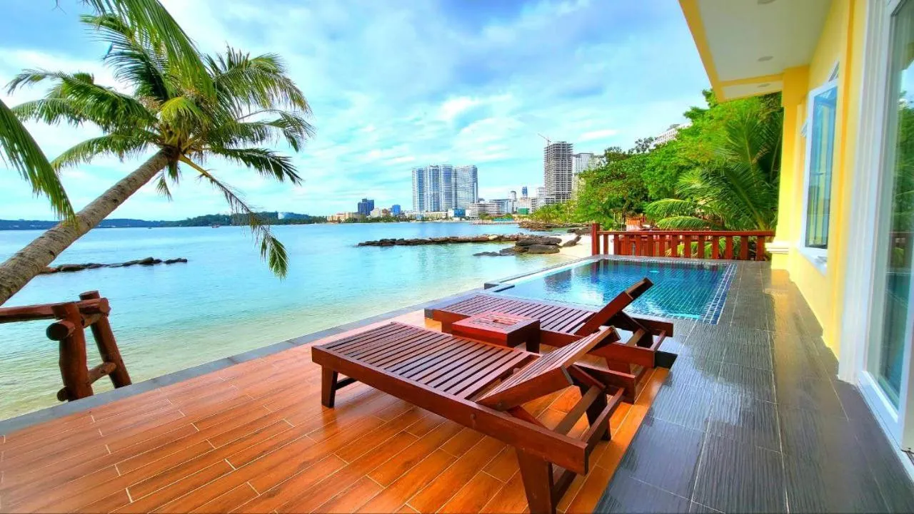 Balcony/Terrace in Try Palace Resort Sihanoukville