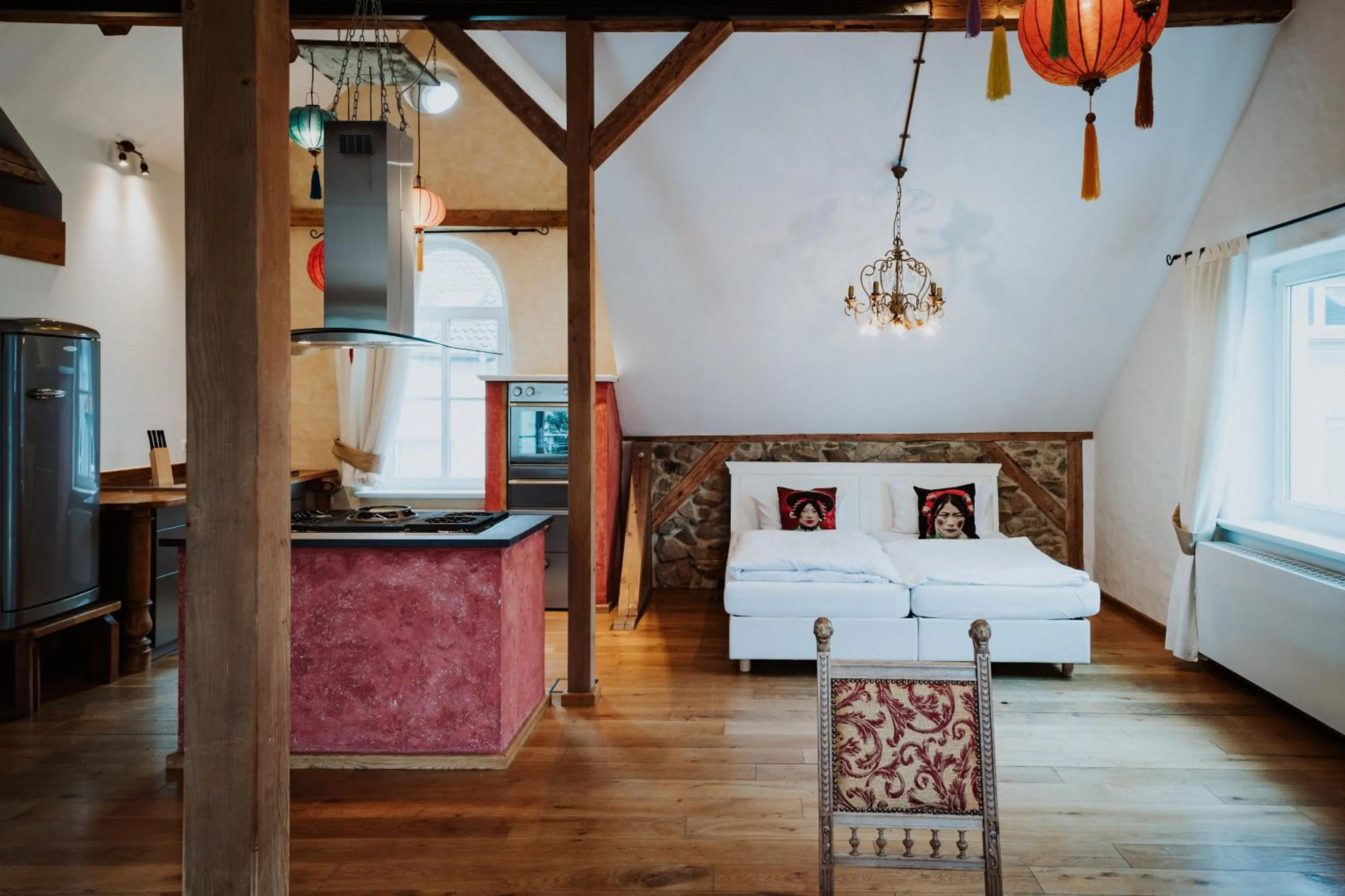 Bed in Der Eichenhof