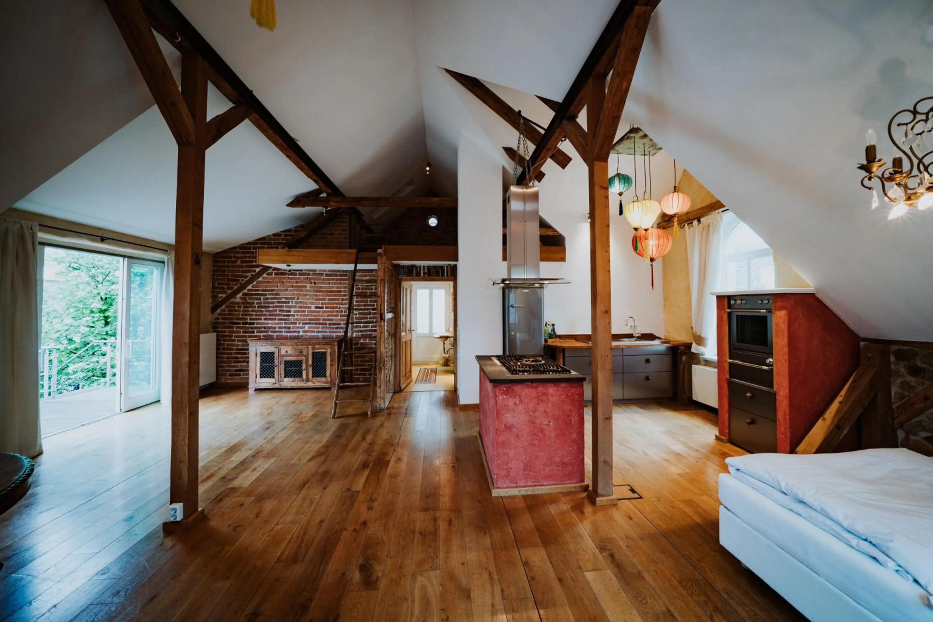 Bed in Der Eichenhof