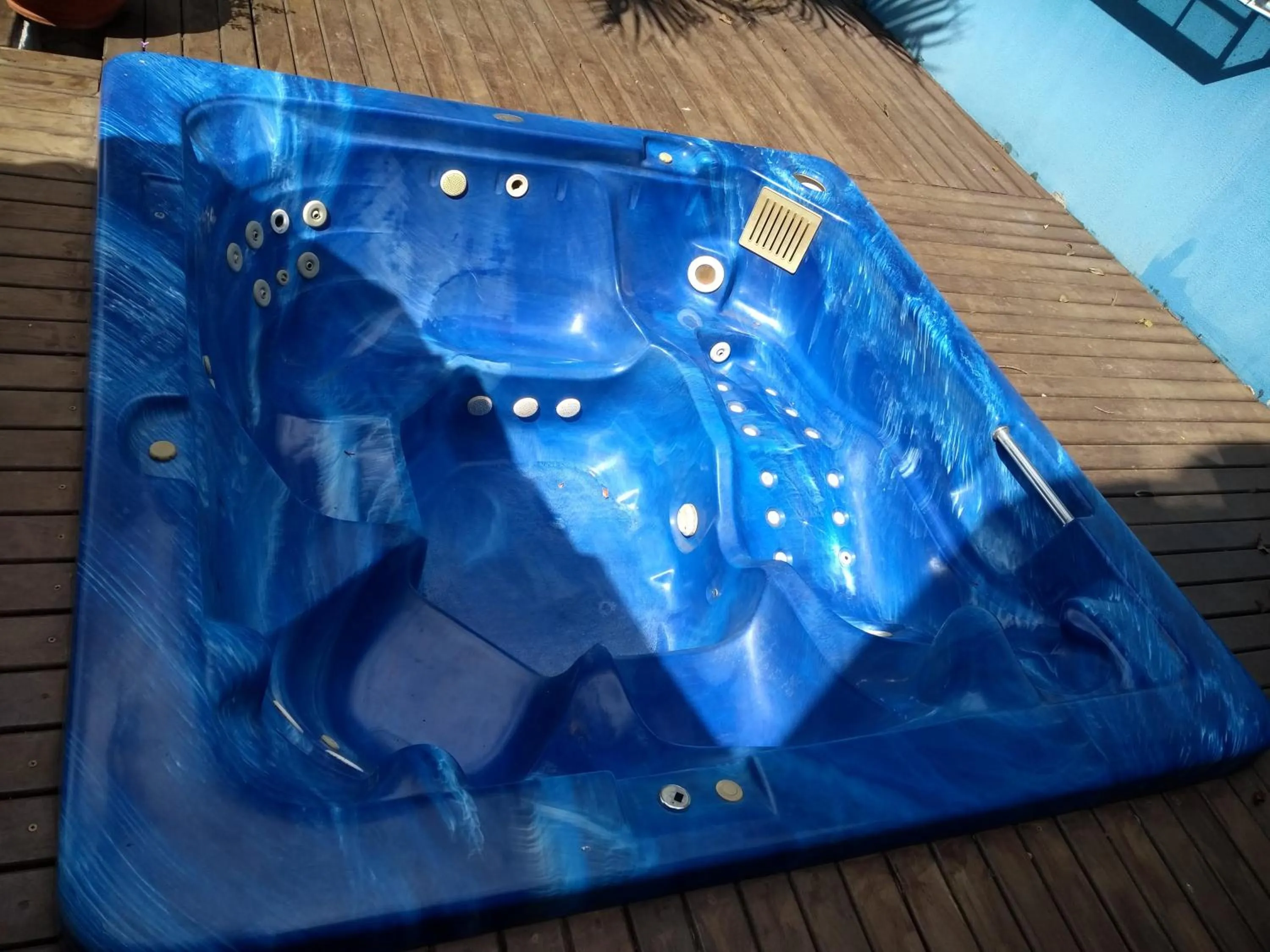 Hot Tub in Pousada Canto dos Passaros