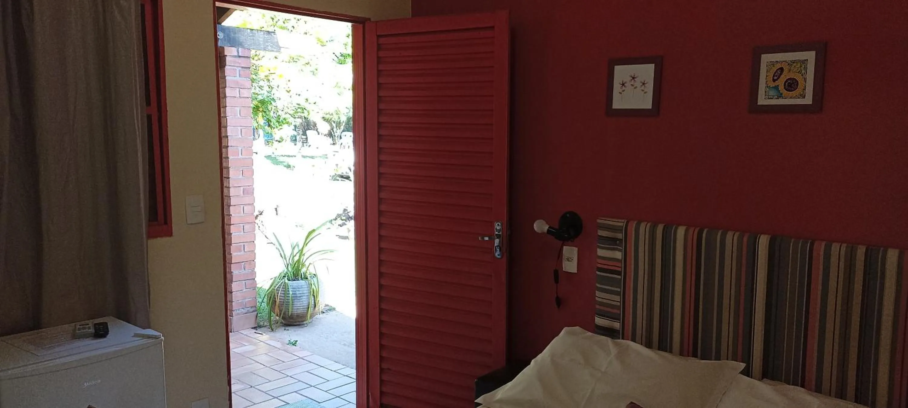 Bedroom in Pousada Canto dos Passaros