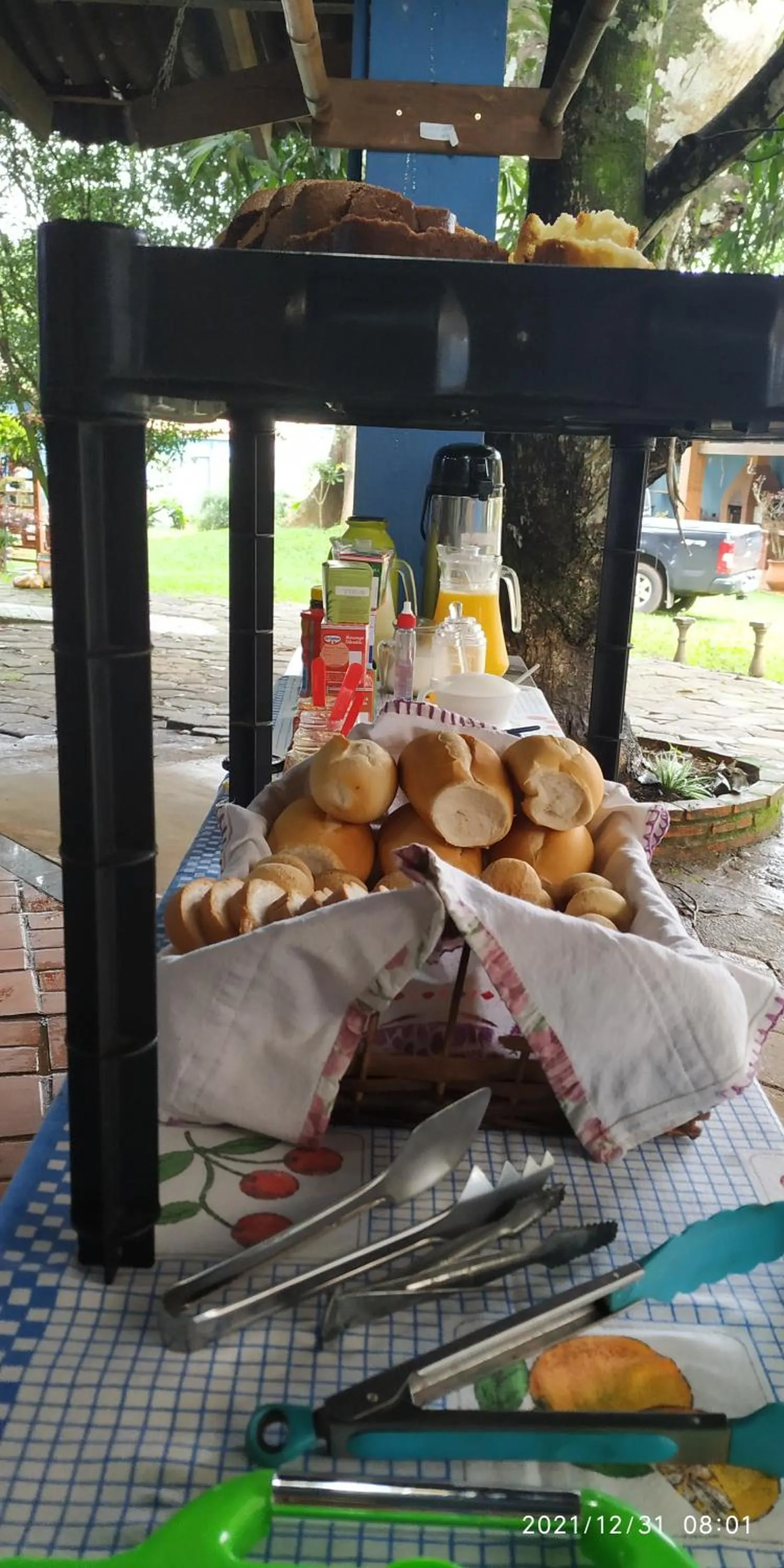 Breakfast in Pousada Canto dos Passaros