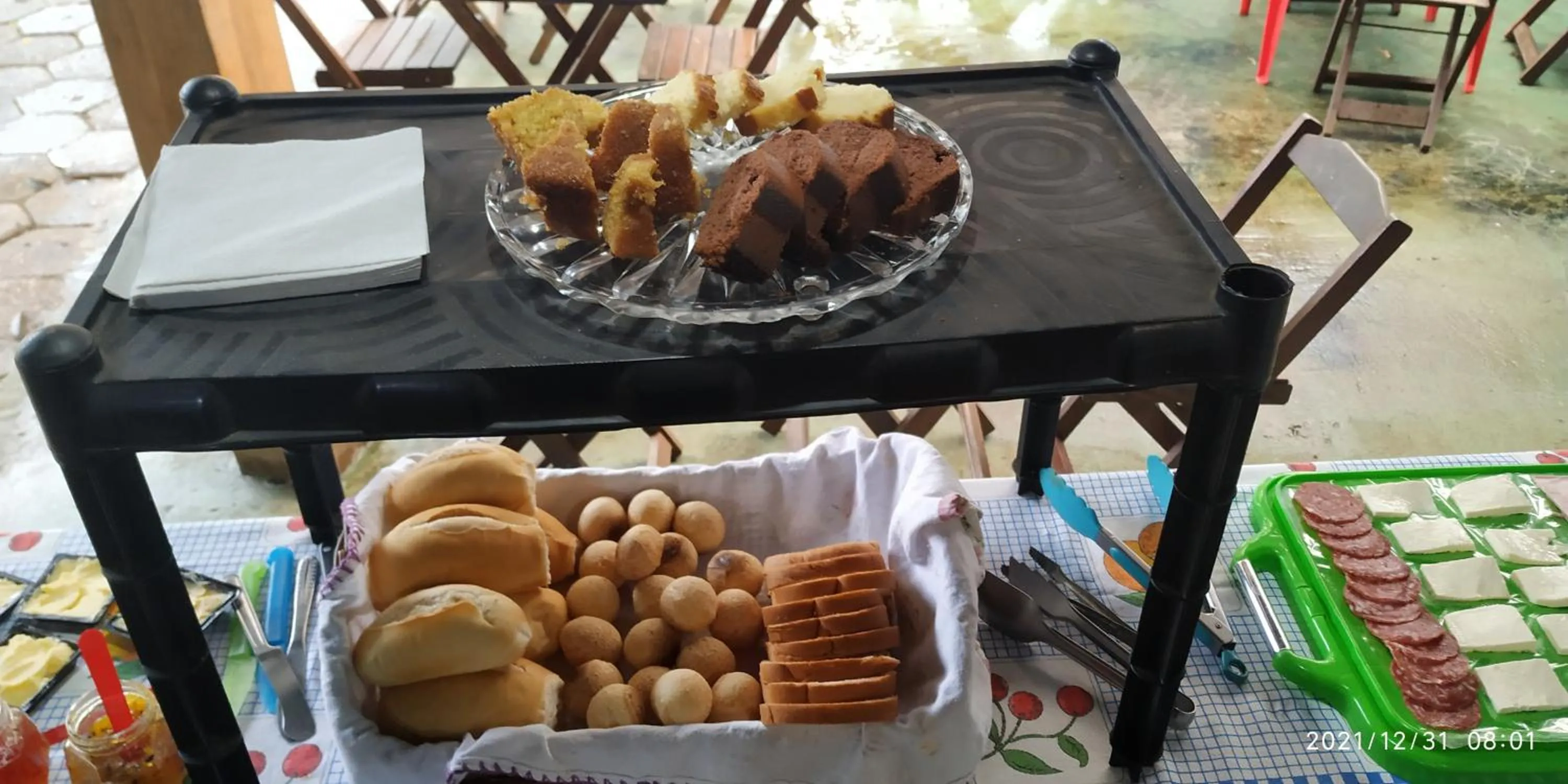 Breakfast in Pousada Canto dos Passaros