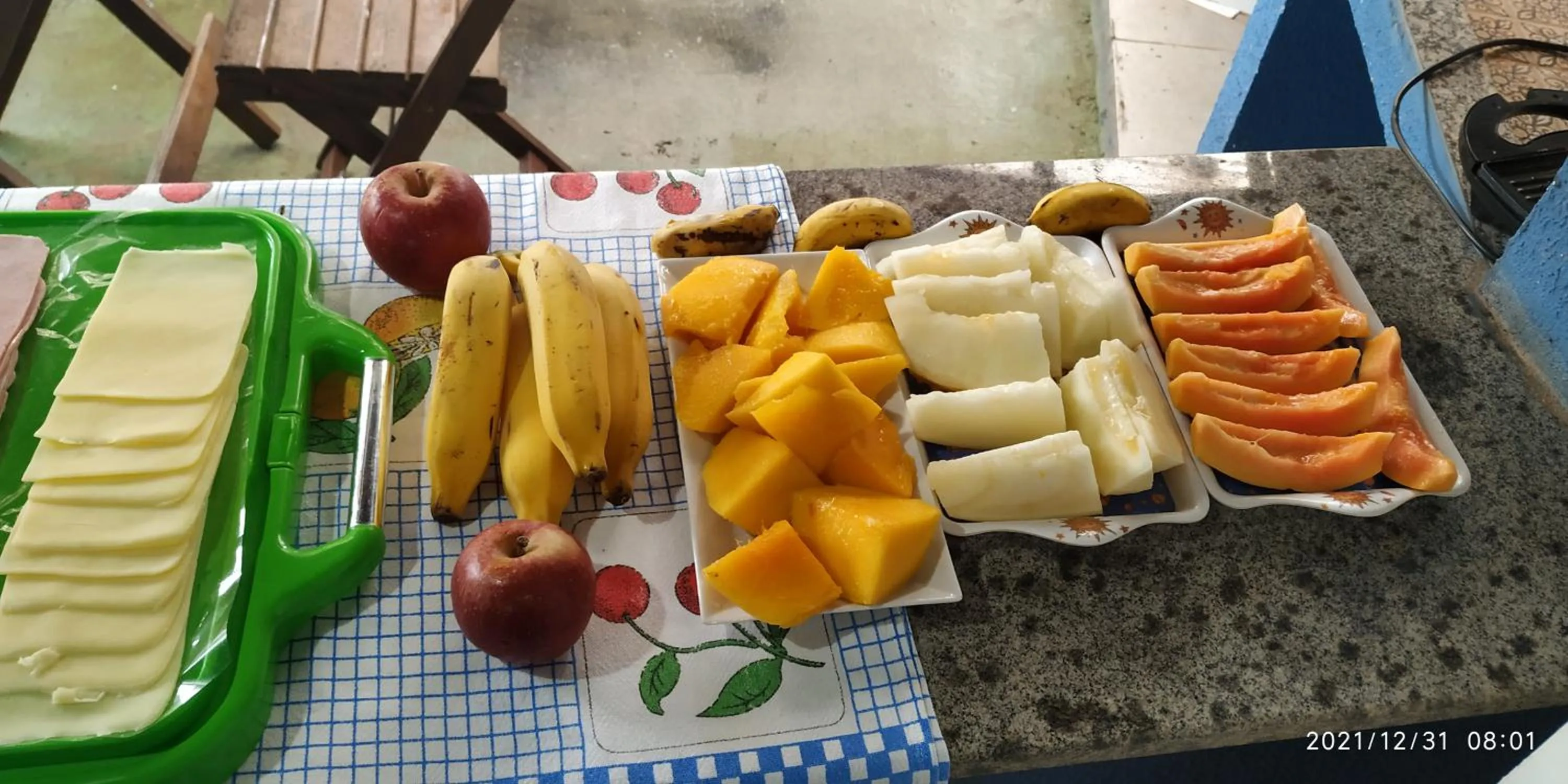 Breakfast in Pousada Canto dos Passaros