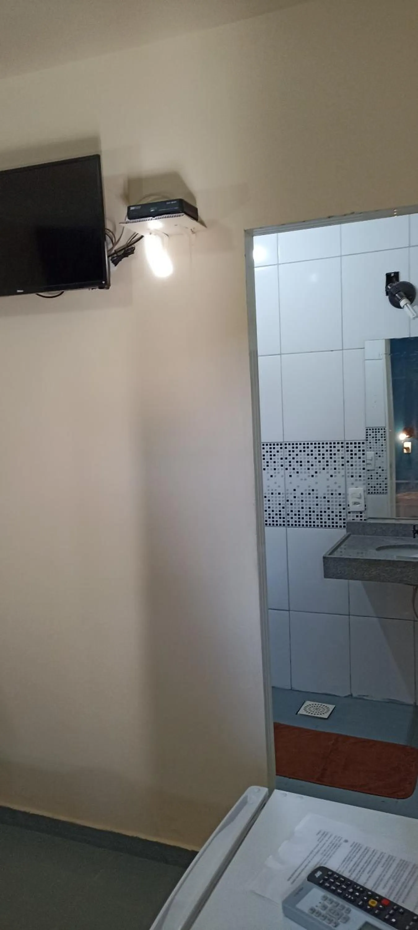 Bathroom in Pousada Canto dos Passaros