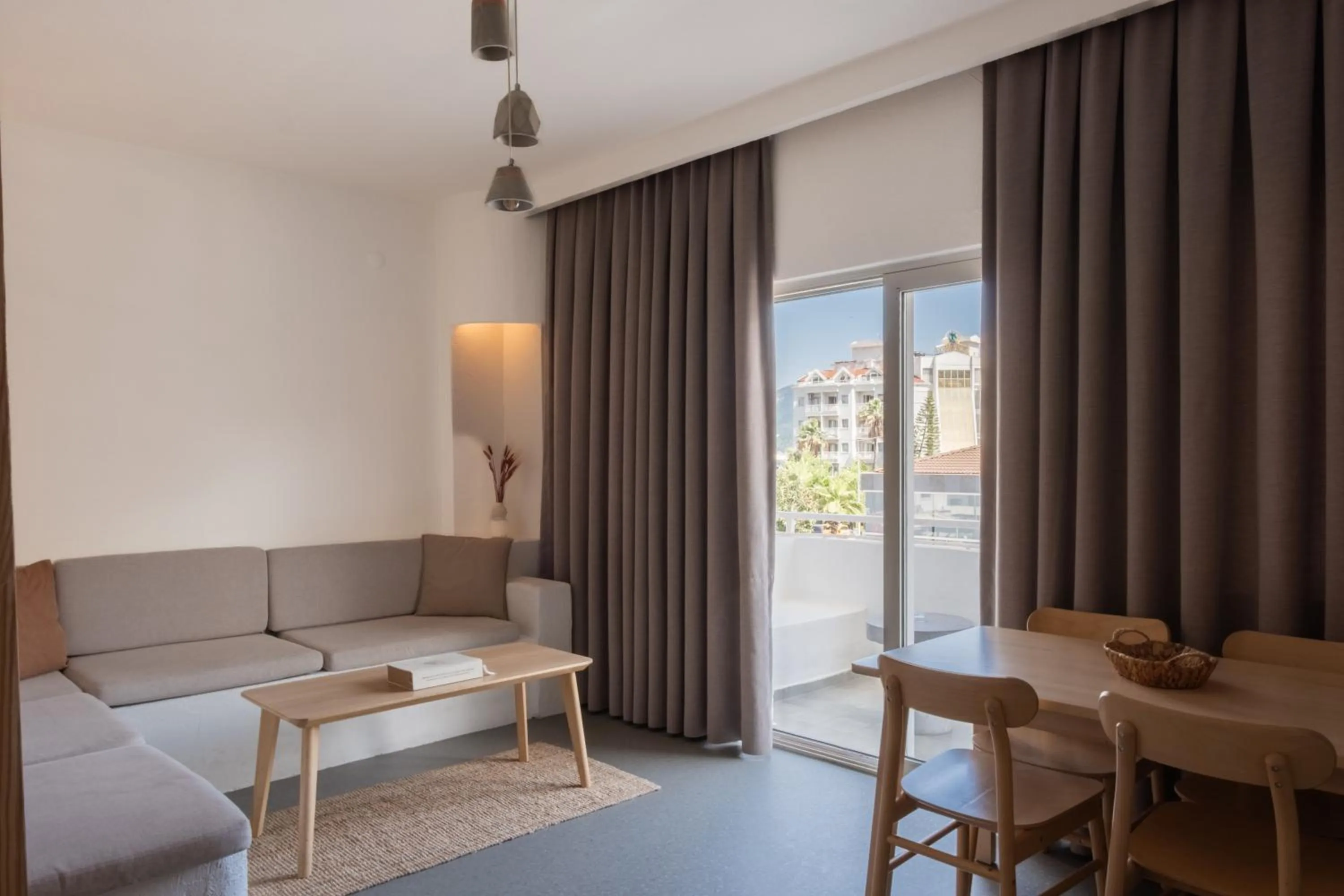 Living room in L'olive homes